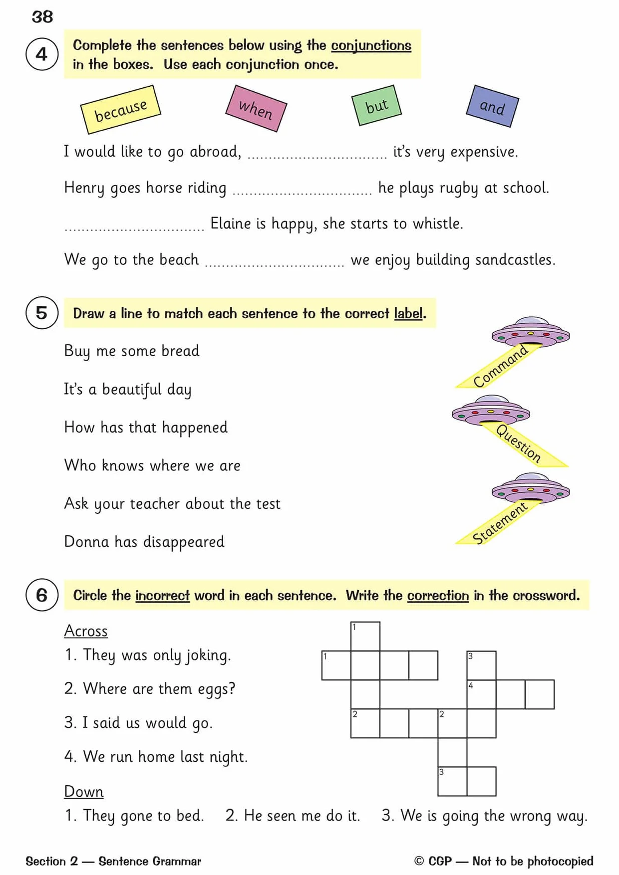 KS2 English: Grammar, Punctuation and Spelling Workbook - Ages 7-11