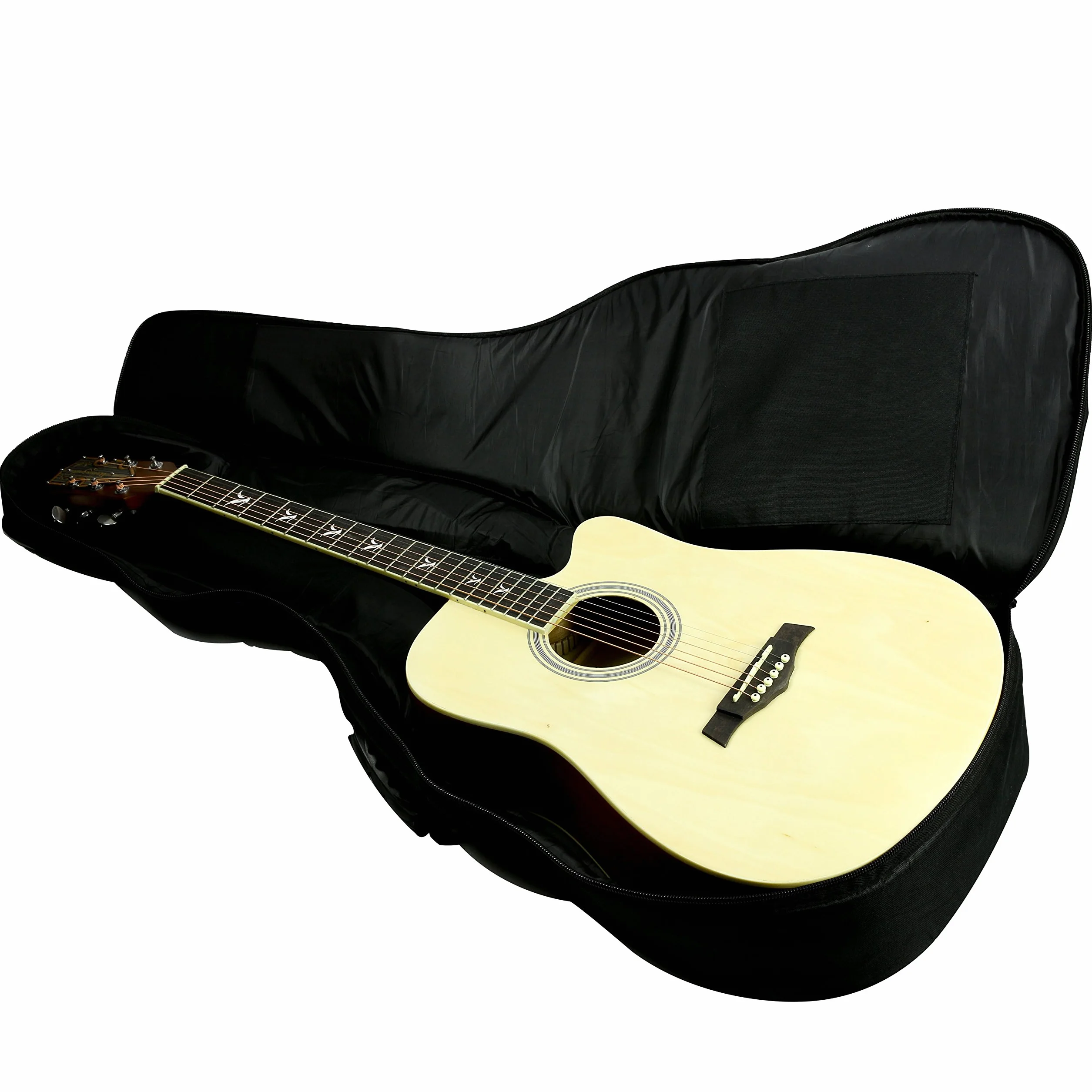 RockJam DGB-04 Deluxe torba na gitarę elektryczną i torba na gitarę akustyczną