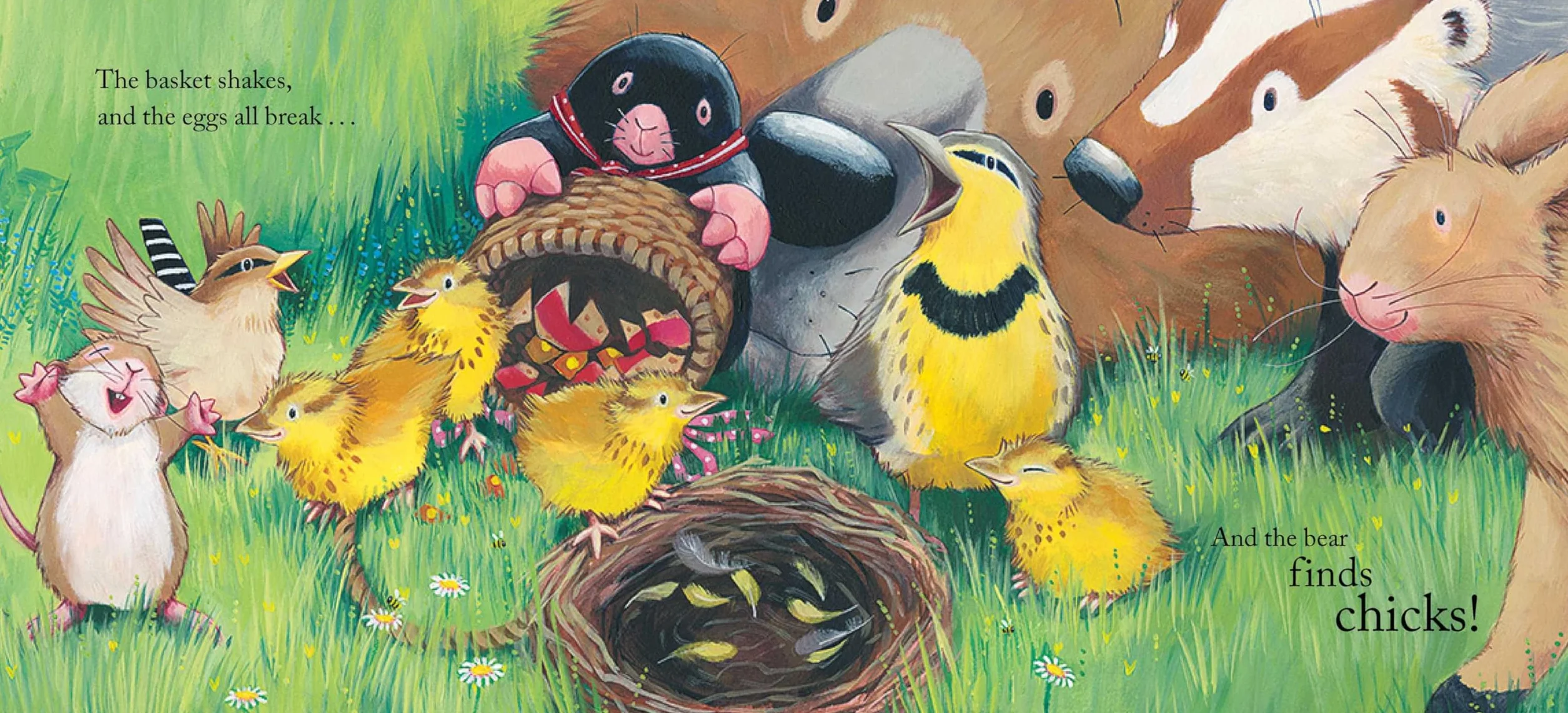 Bear Finds Eggs: An adorable Easter picture book