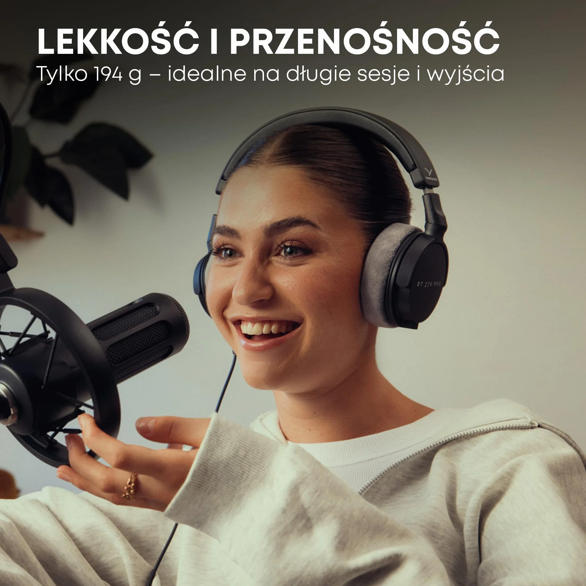 beyerdynamic DT 270 PRO Kompaktowe, wokółuszne słuchawki studyjne do nagrywania i monitoringu