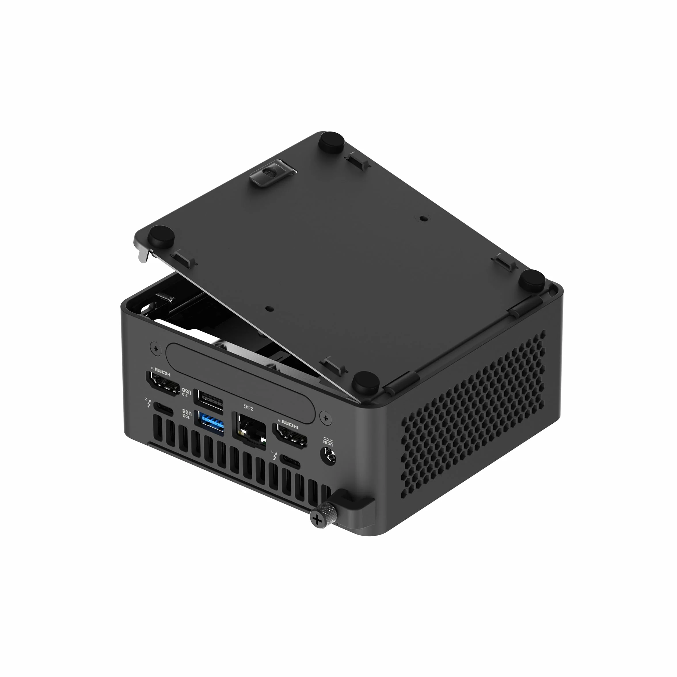 ASUS NUC 15 Pro, mini PC Intel Core U5-225H, 96 GB DDR5-6400 RAM, SSD M.2, karta graficzna Intel Arc, Wi-Fi 7, Bluetooth 5.4, kompatybilny z Windows 11 Pro i Windows 11 Home, wersja wysoka, kolor