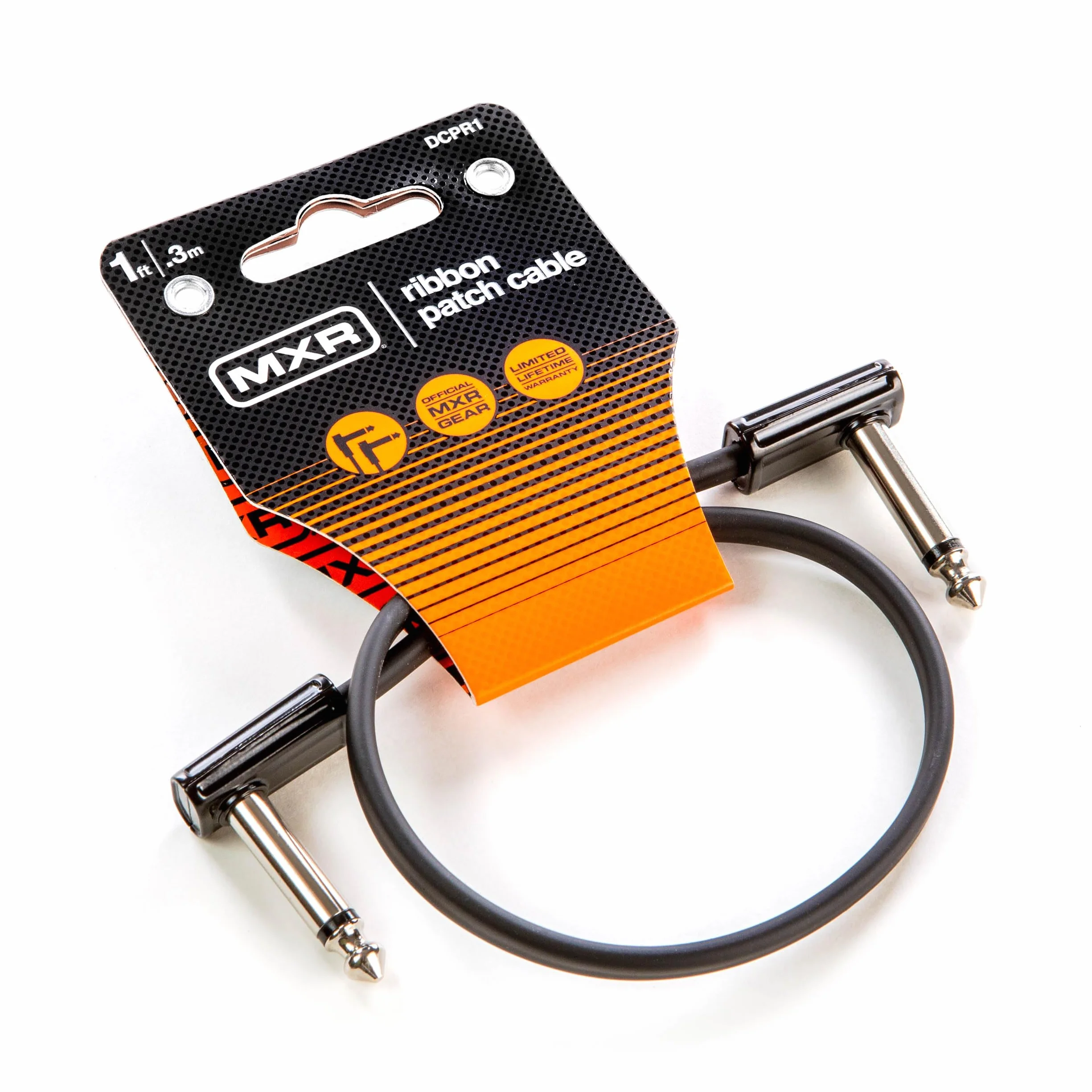 JIM DUNLOP MXR Kabel krosowy 0,3 m 1/4 cala kąt nachylenia DCPR1
