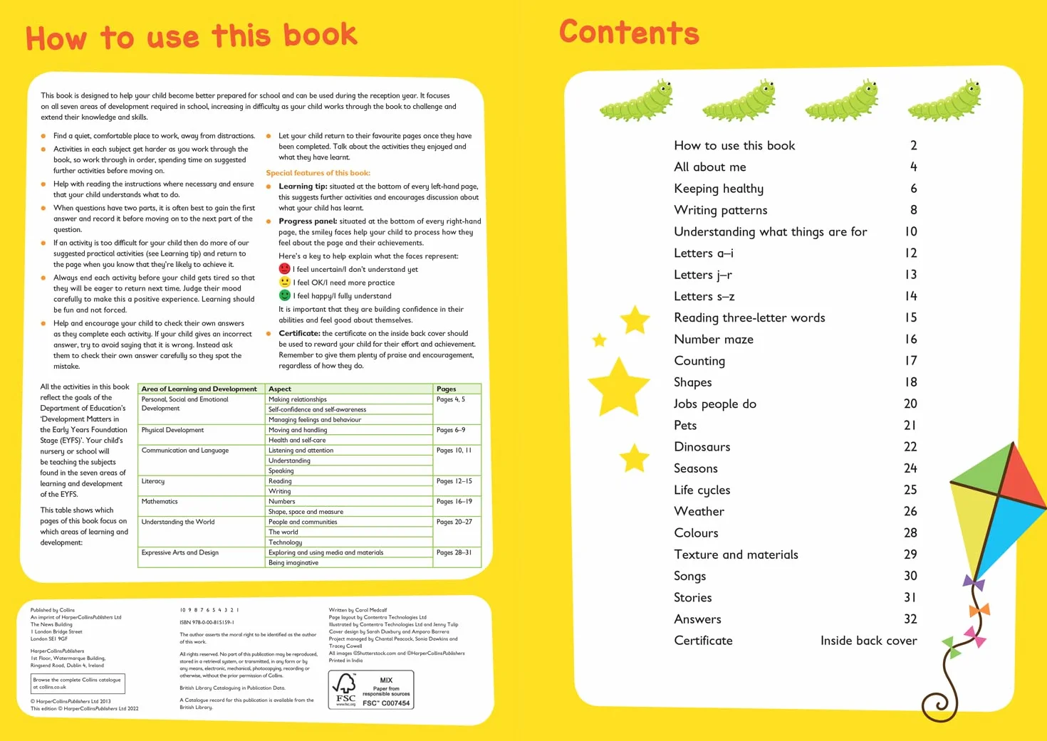 Starting School Ages 3-5: Ideal for home learning