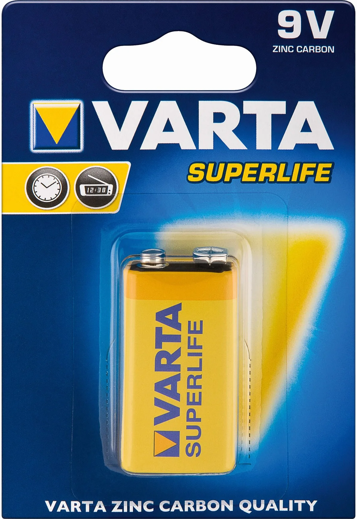 Varta Bateria cynkowo-węglowa 6F22 (9V) - Superlife (2022)
