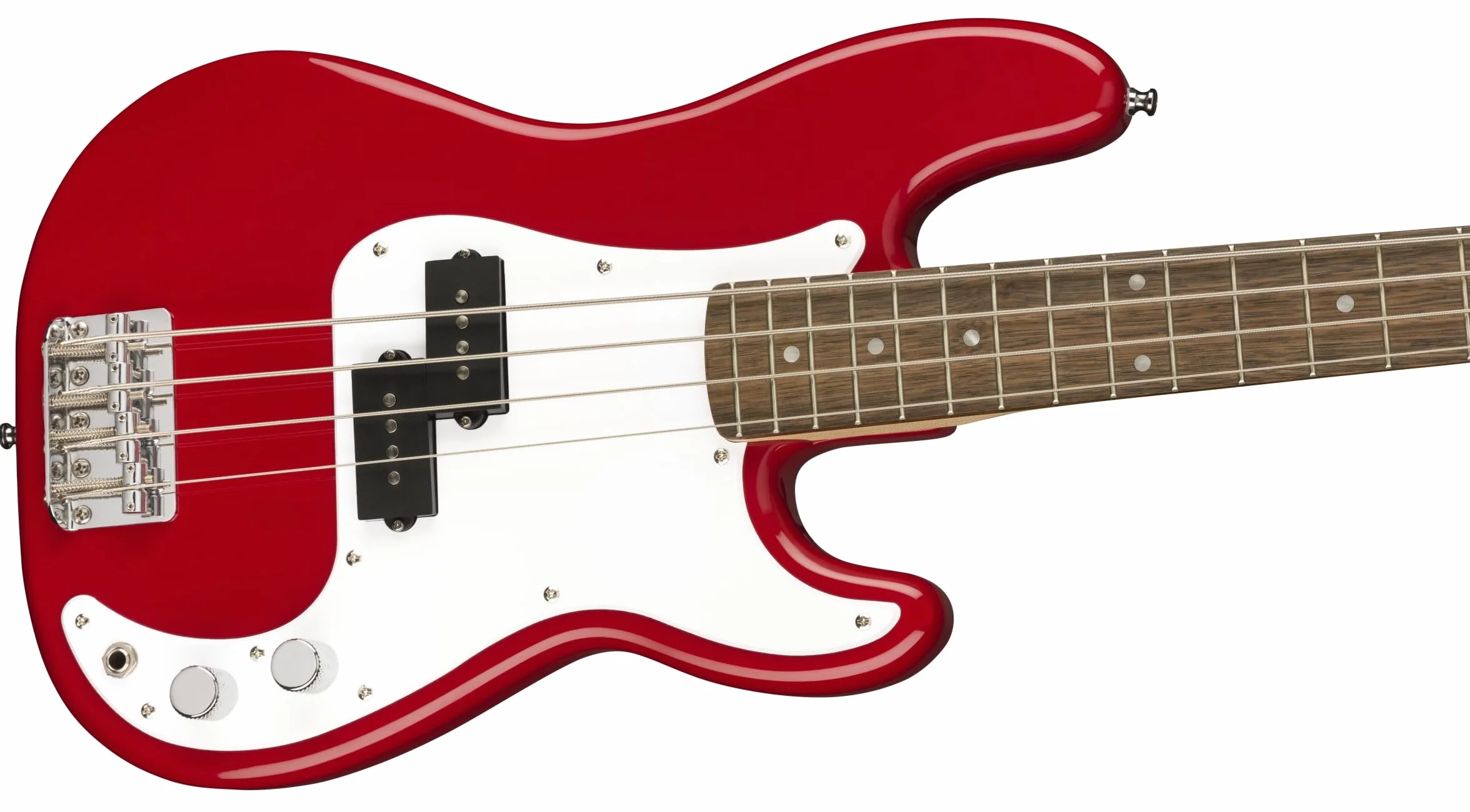 Squier by Fender Electric Mini Precision Bass, Dakota Czerwony