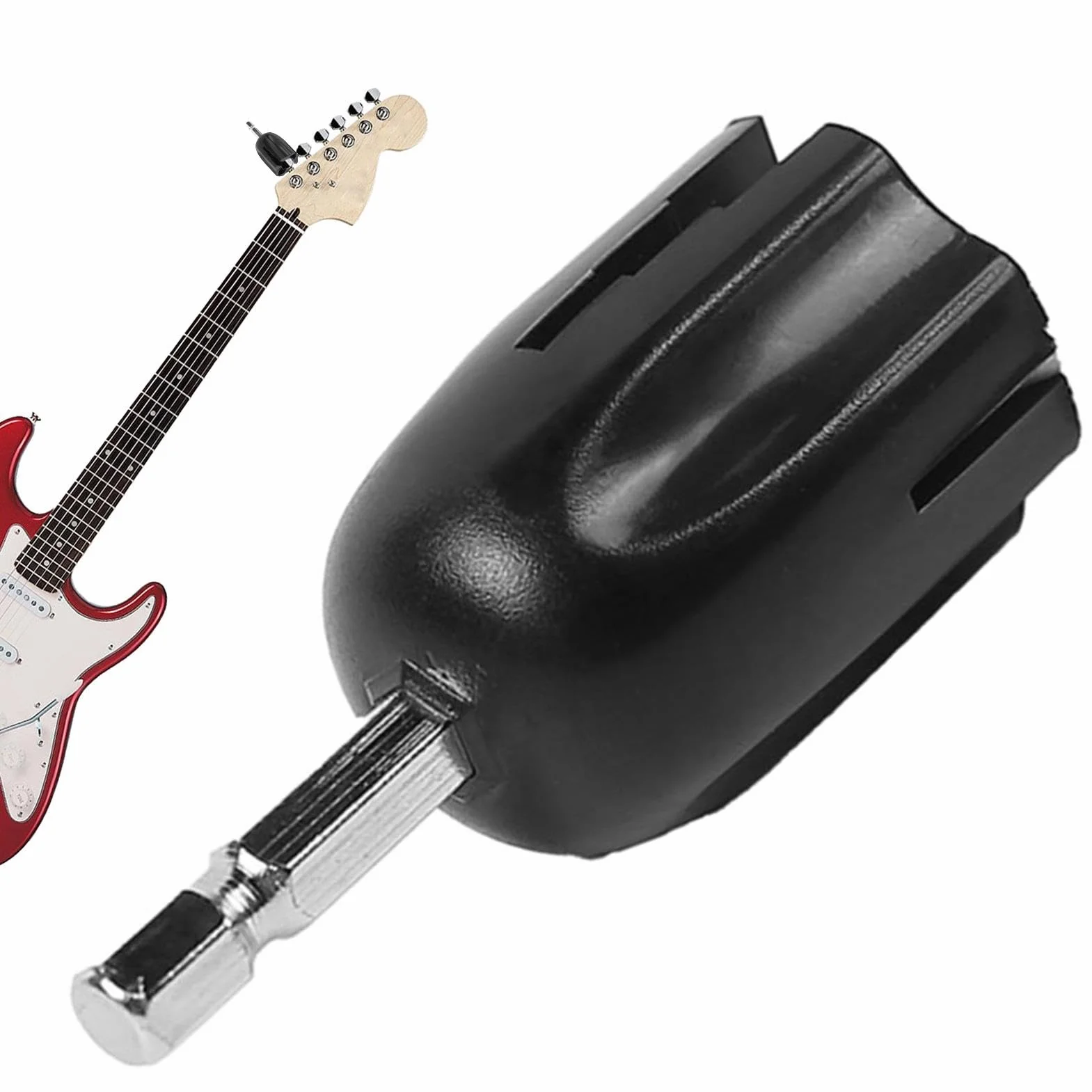 Automatyczny stroik gitarowy, narzędzie do nawijania strun gitarowych – praktyczna, wydajna korba do gitary – odporny na zużycie zwijacz strun do narzędzi gitarowych