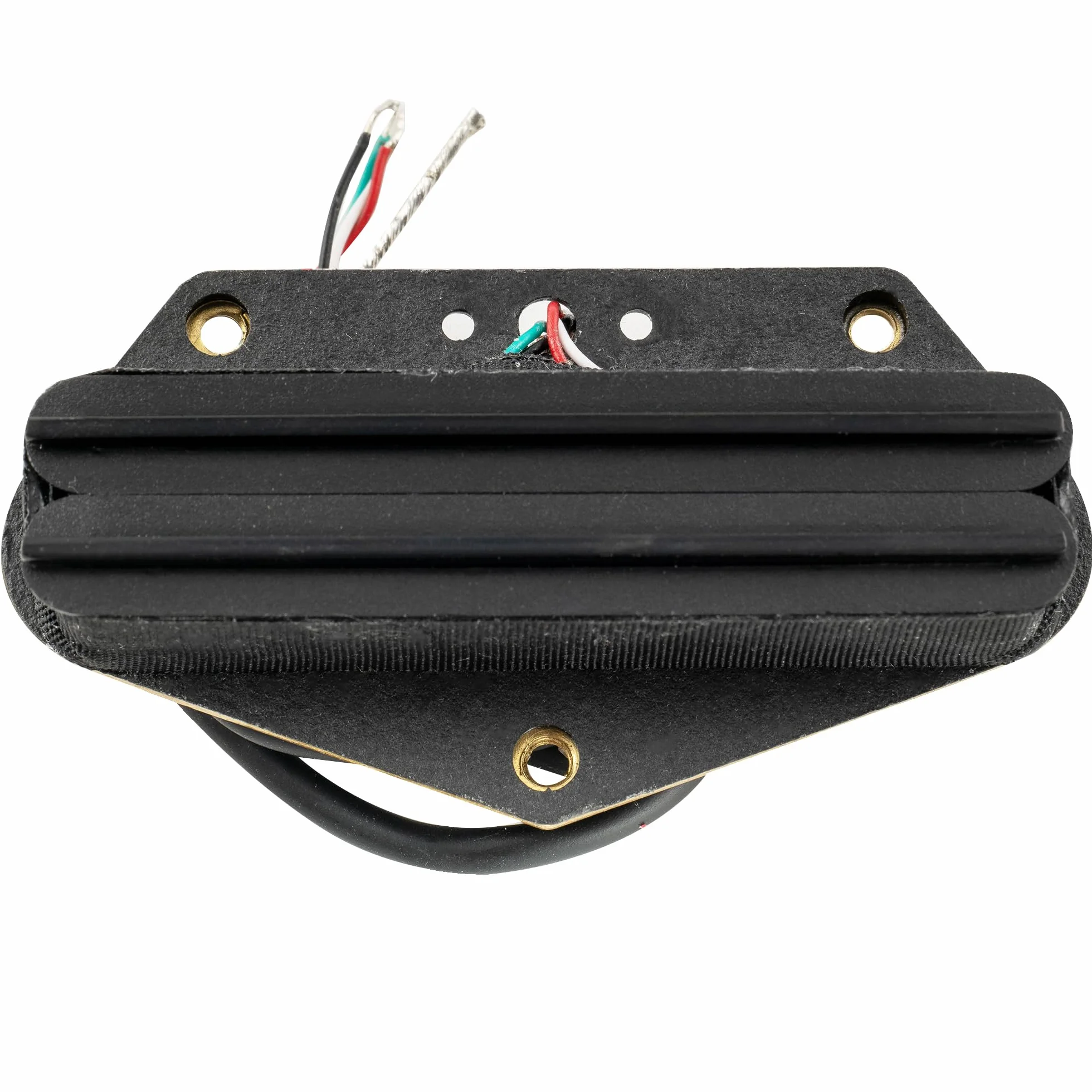 Artec TRA73 Alnico 5 Hot Rails Przetwornik Humbucker Wielkości Single Coil Bridge Pickup 12K do Gitary Elektrycznej typu Tele, Czarny