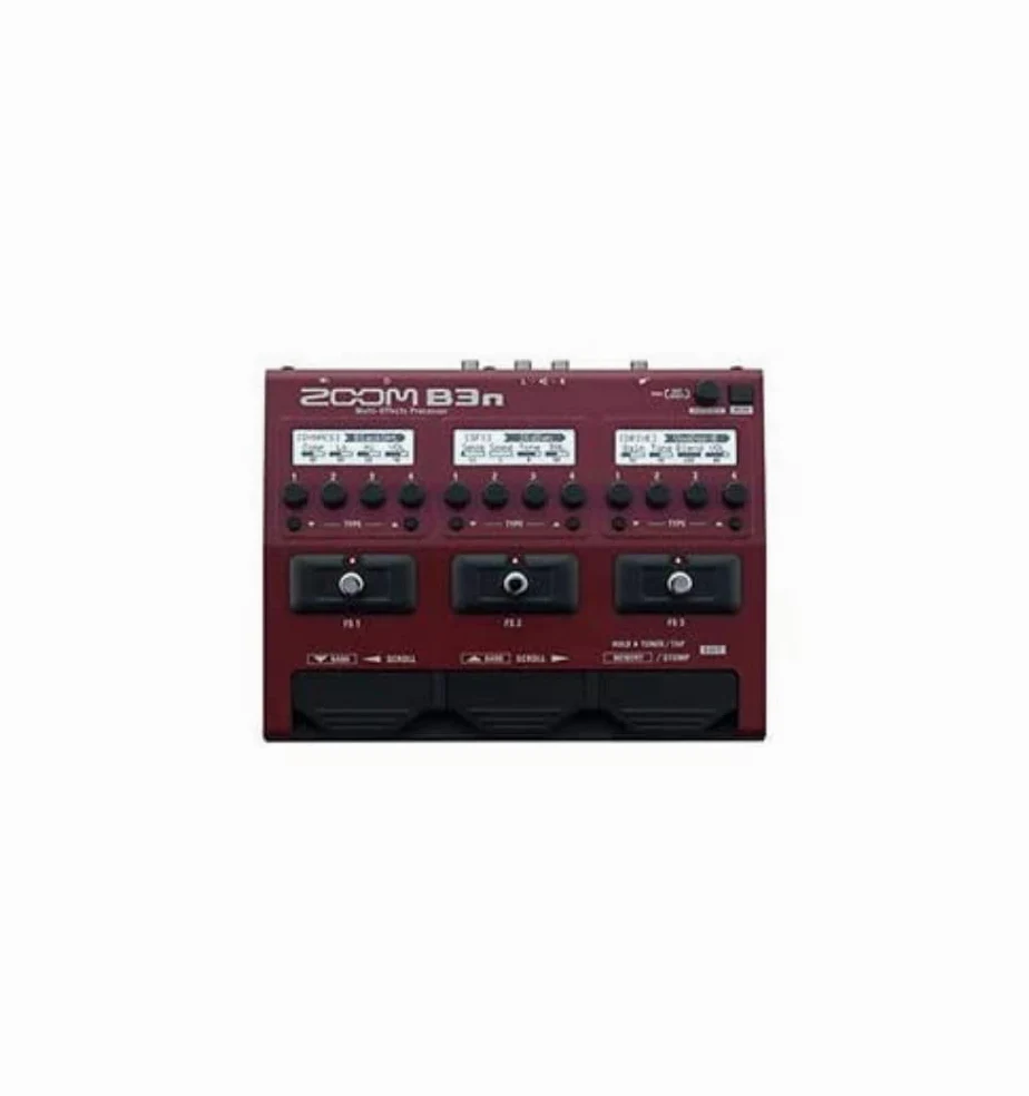 Zoom B3n Procesor Multi Effect do gitary basowej, czarny