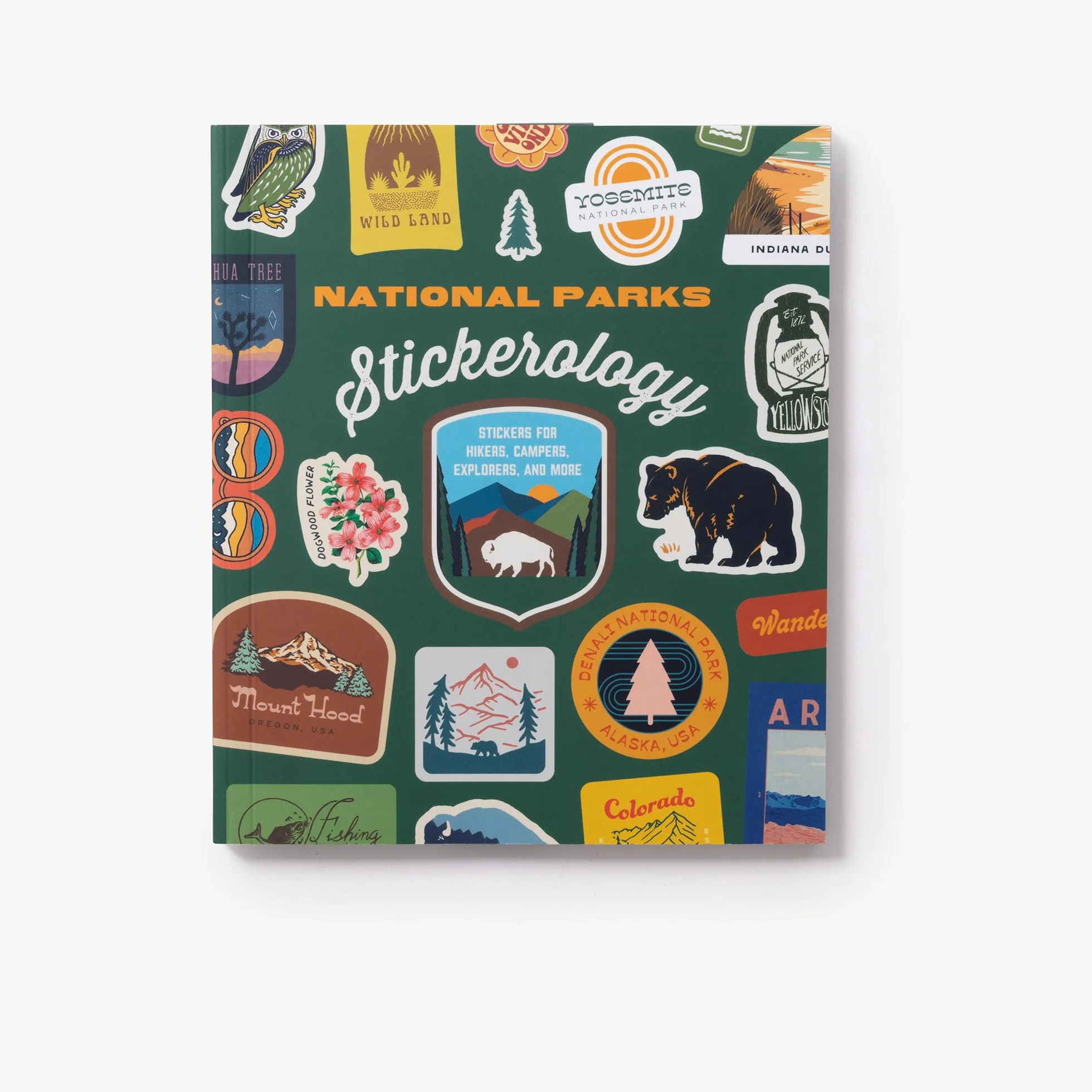 National Parks Stickerology: Stickers for Hikers, Campers, Explorers, and More: Stickers for Journals, Water Bottles, Laptops, Planners, and Smartphones