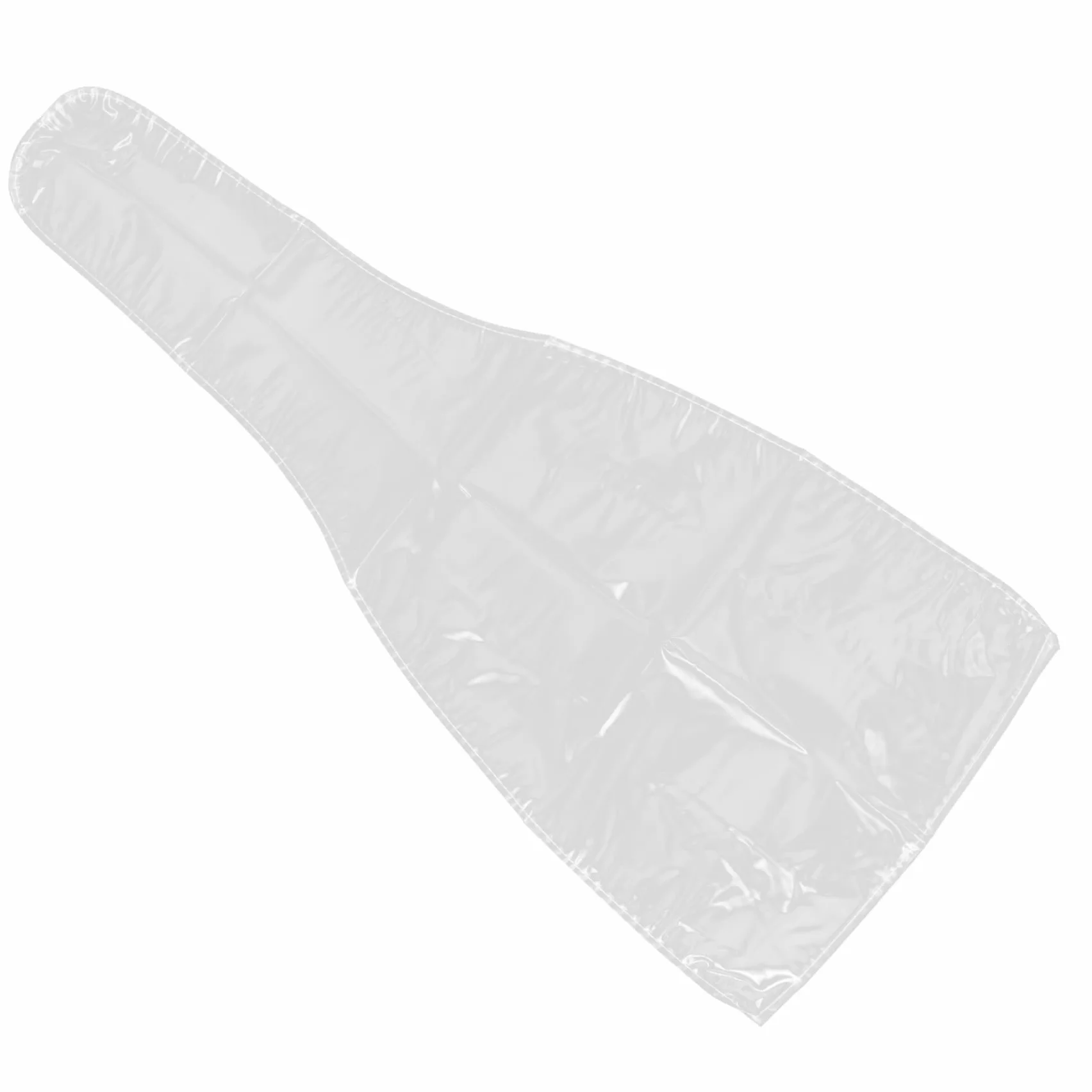 SUPVOX 2kawałki Osłona Gitarę z Pvc Wodoodporna Półprzezroczysta Ochrona Przed Kurzem i Zarysowaniami Składana Konstrukcja Do Transportu Idealna Dla Gitarzystów i Muzyków