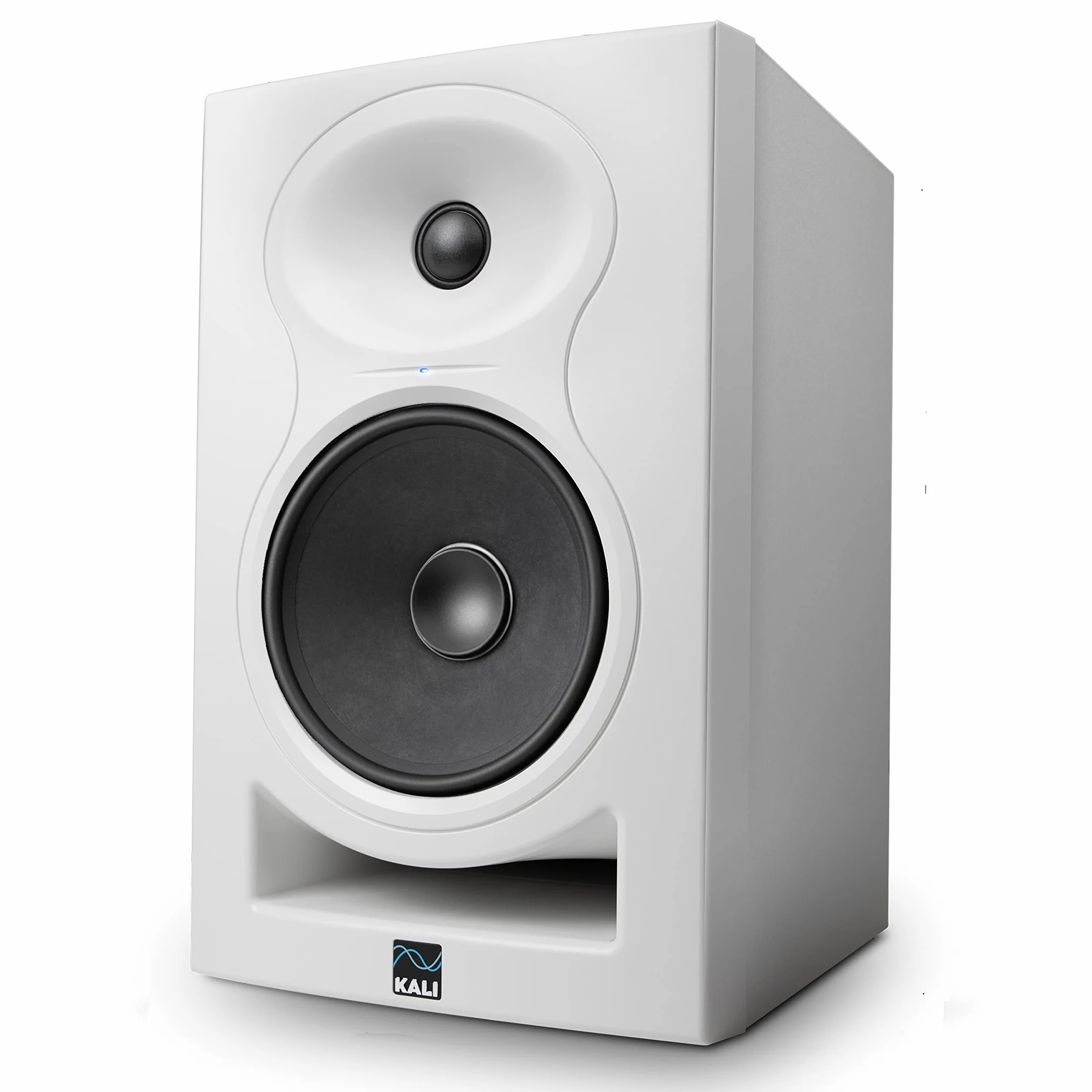 Kali Audio LP-6 2nd Wave, monitor studyjny (aktywny monitor bliskiego pola, głośnik z technologią falowodu, system basowy refleksyjny, praktycznie bez czystego hałasu), biały