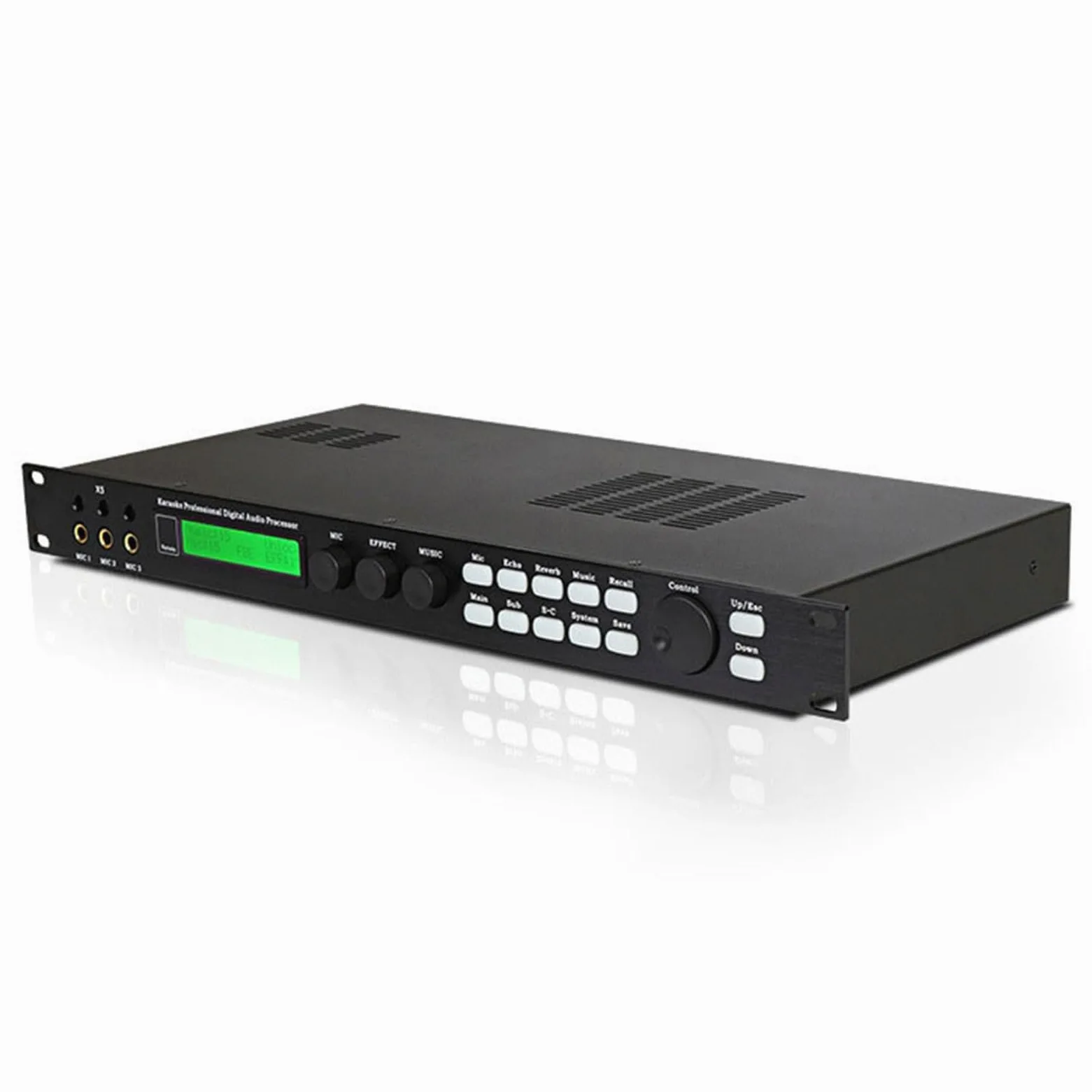 X5 Profesjonalny Cyfrowy Procesor Audio Karaoke, Dsp Cyfrowy Pogłos, Antysprzężeniowy, Wyjście 5.1 Kanałów, 3 Kanały Mikrofonowe, Obsługa Debugowania Pc, Przedwzmacniacz Effector, Do Głośnika, Kino