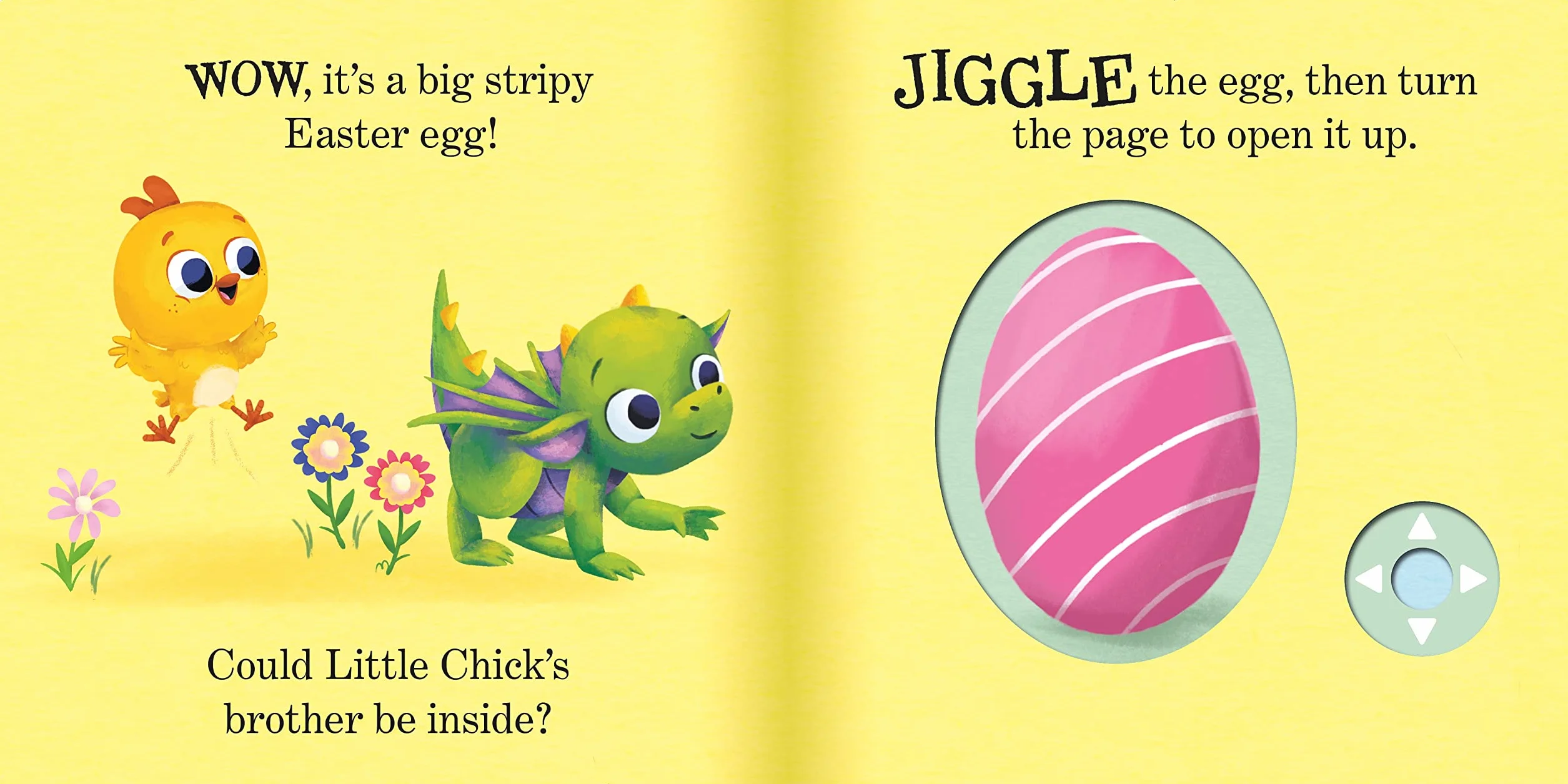 There's a Little Chick In Your Book: An interactive Easter board book