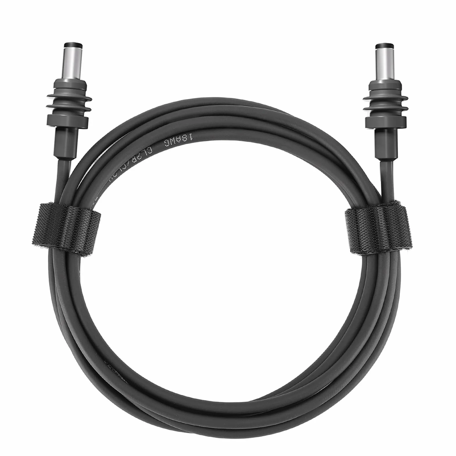 Kabel Kabel Zamienny Mini do Kabla Zasilającego Mini DC Kabel Przedłużający Zasilacza Prądu Stałego 18AWG Wodoodporny, Szary (2M)