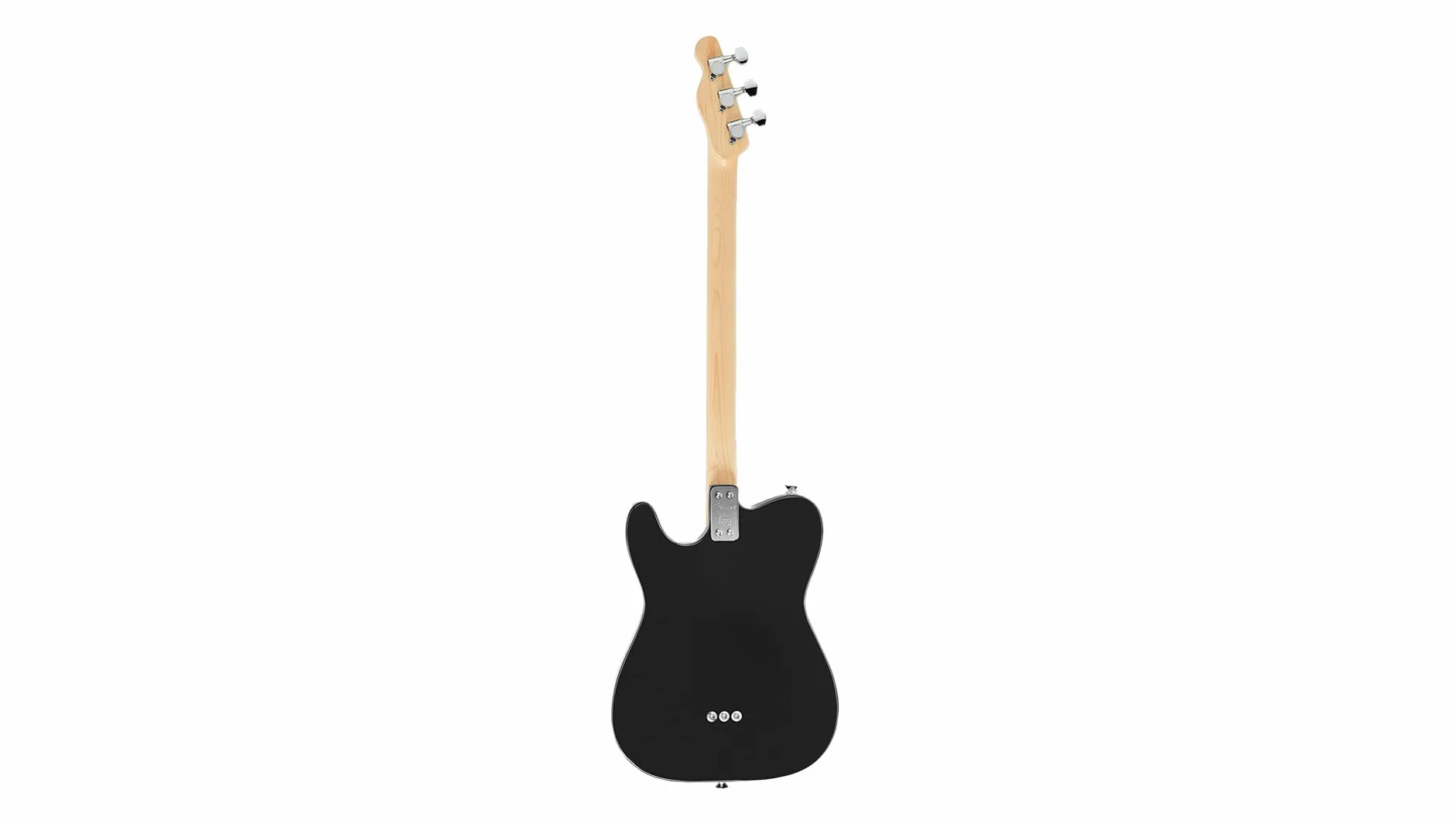 Fender x Loog Telecaster dziecięca gitara elektryczna 3 struny zestaw dla początkujących (czarny)
