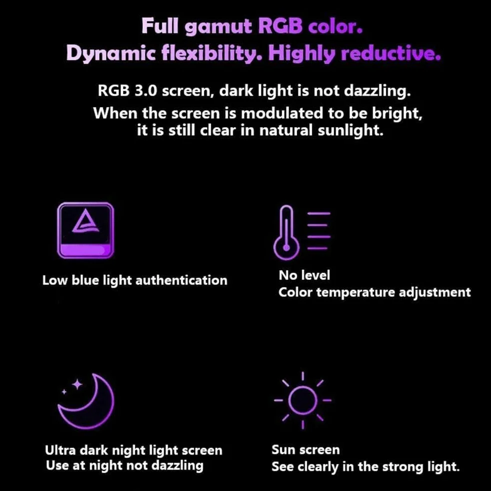 Inteligentne światła RGB, LED, 3D, dwustronna lampa otoczenia, aplikacja, rytm dźwięku, do gier, dekoracja do telewizora, muzyki, odbiór dźwięku, światła dźwiękowe, aktywowana muzyka, impreza, dźwięk,