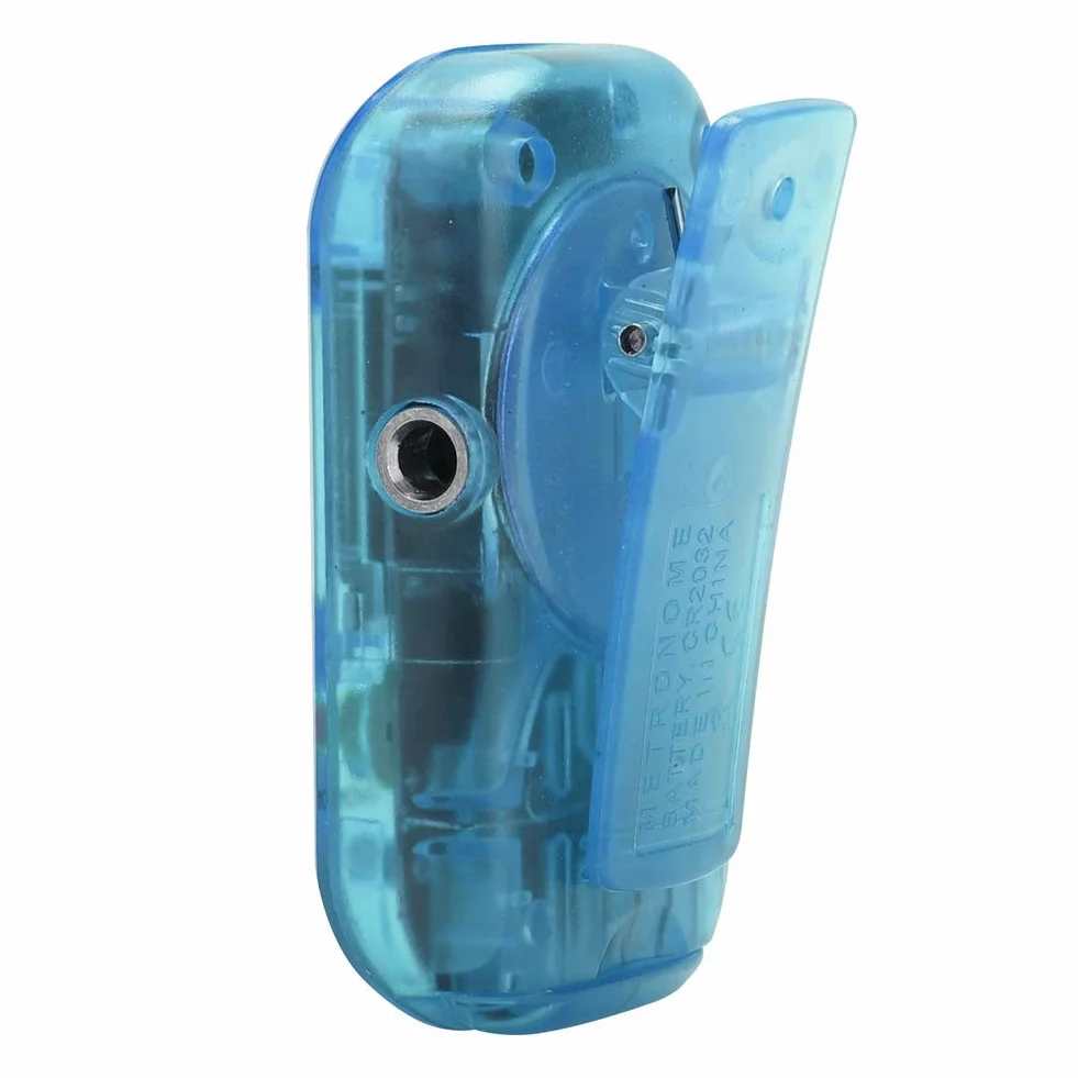 Metronom cyfrowy, M50 Meideal Blue Mini Metronom wielofunkcyjny cyfrowy pomiar beat-Tempo LCD