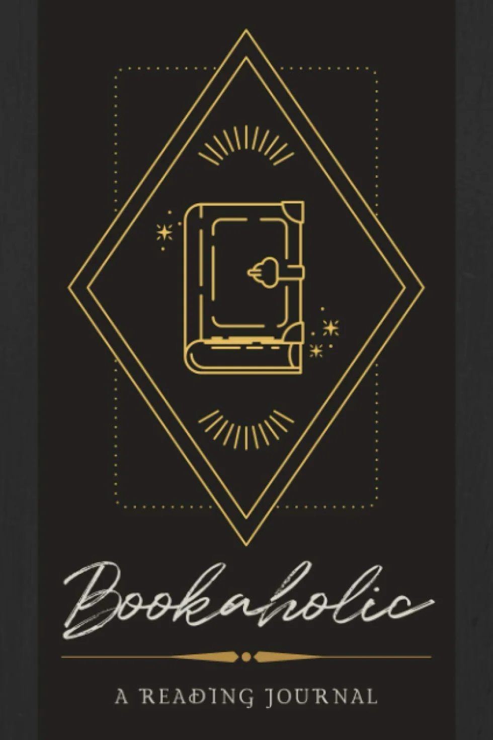 Bookaholic: A Reading Journal | Reader's Logbook to Track Reading Accomplishments & Write in Reviews, Thoughts, & Other Bookish Notes | Diary Notebook with Prompts for Book Lovers & Enthusiasts