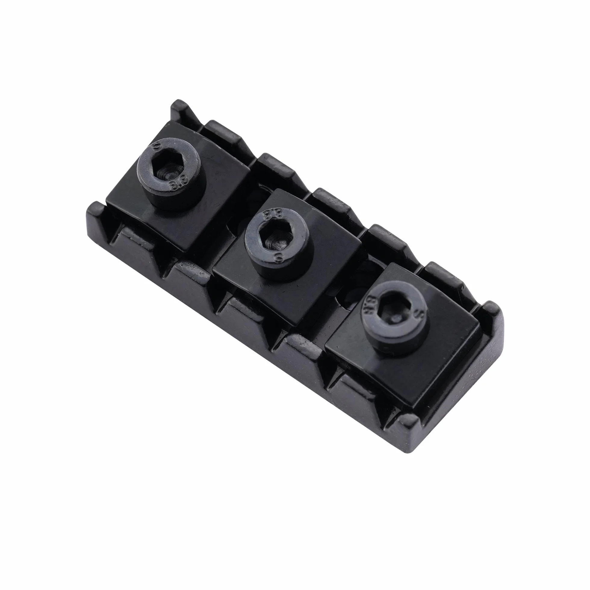 Musiclily 42mm Siodełko z Blokada Strun Locking Nut do Mostków Gitary Typ Floyd Rose, Czarny