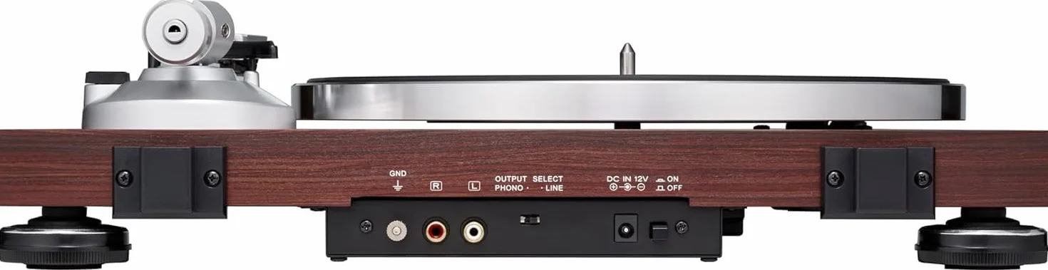 Audio-Technica AT-LPW50BTRW Bezprzewodowy gramofon z napędem paskowym, Rose Wood