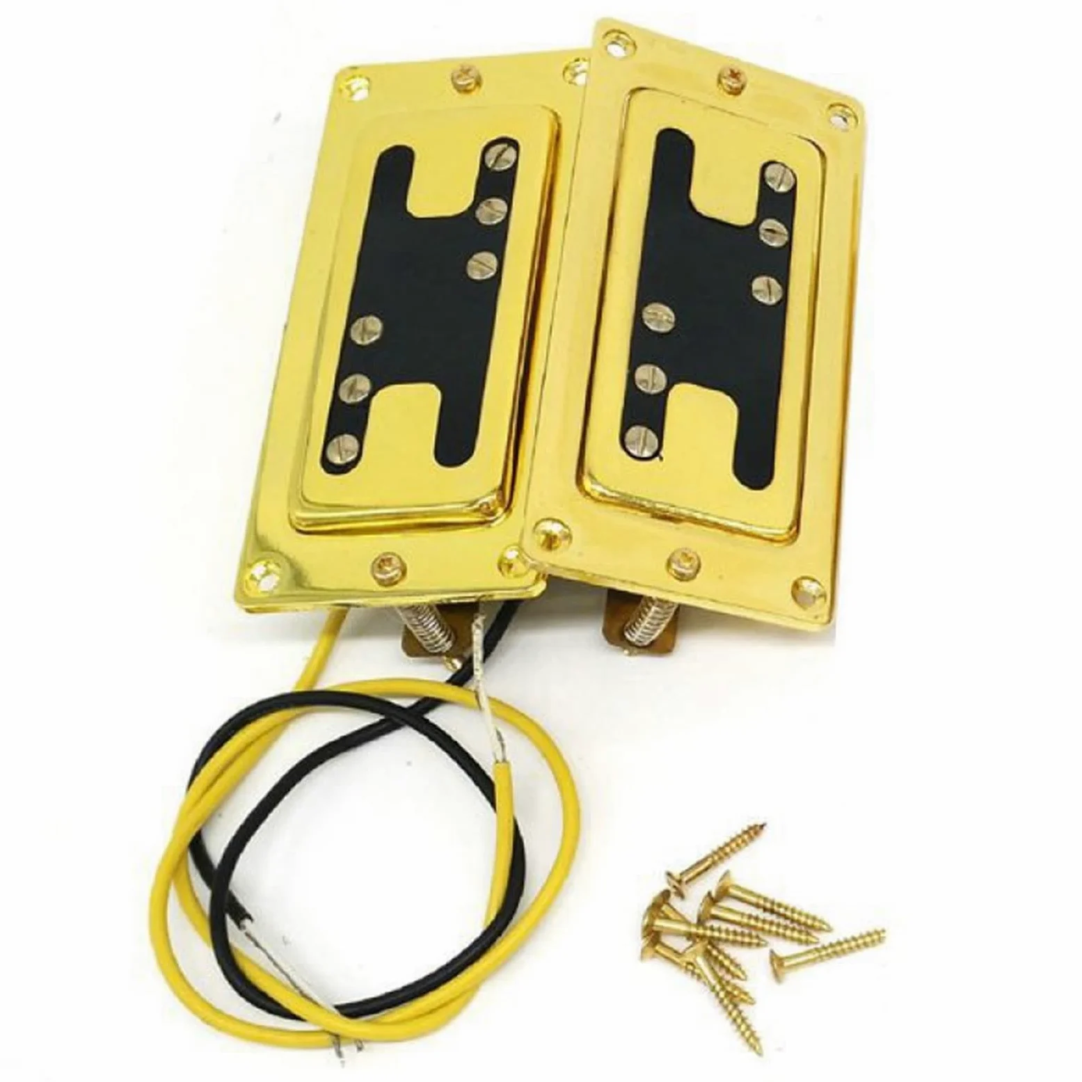 Złoty Mosiądz Mini Pickup 6 String 6 Magnetyczny Kolumna Pickup Gitara Elektryczna Nadaje Się Do Gibsona Odbiór gitary elektrycznej
