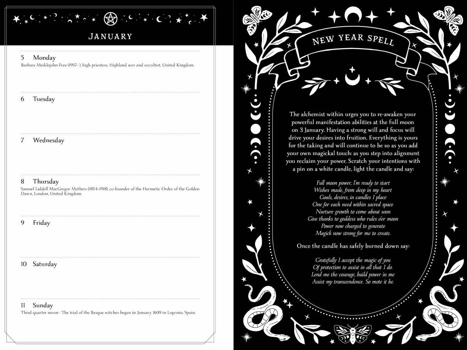 2026 Witch's Diary: Northern Hemisphere: Reclaiming the Magick of the Old Ways