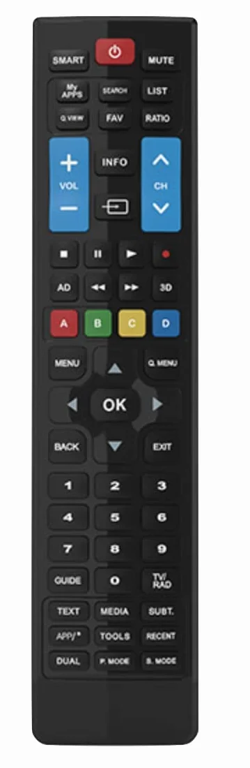 Uniwersalny pilot zdalnego sterowania - kompatybilny z telewizorem LG/Samsung