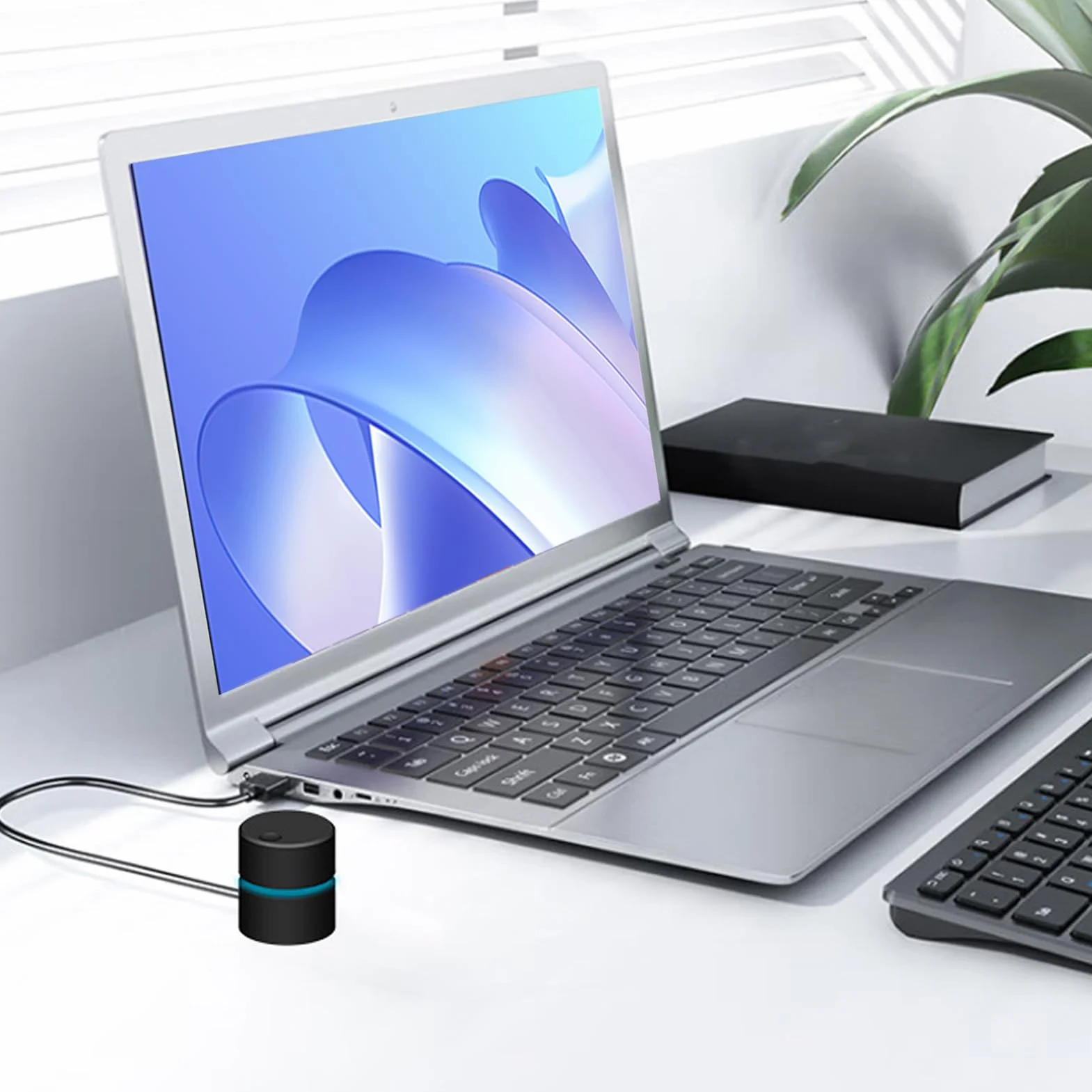 USB regulator głośności, precyzyjny przycisk natychmiastowej regulacji, kontroler multimedialny – do obszarów, systemów audio, komputerów stacjonarnych, do użytku w pomieszczeniach, do nauki i