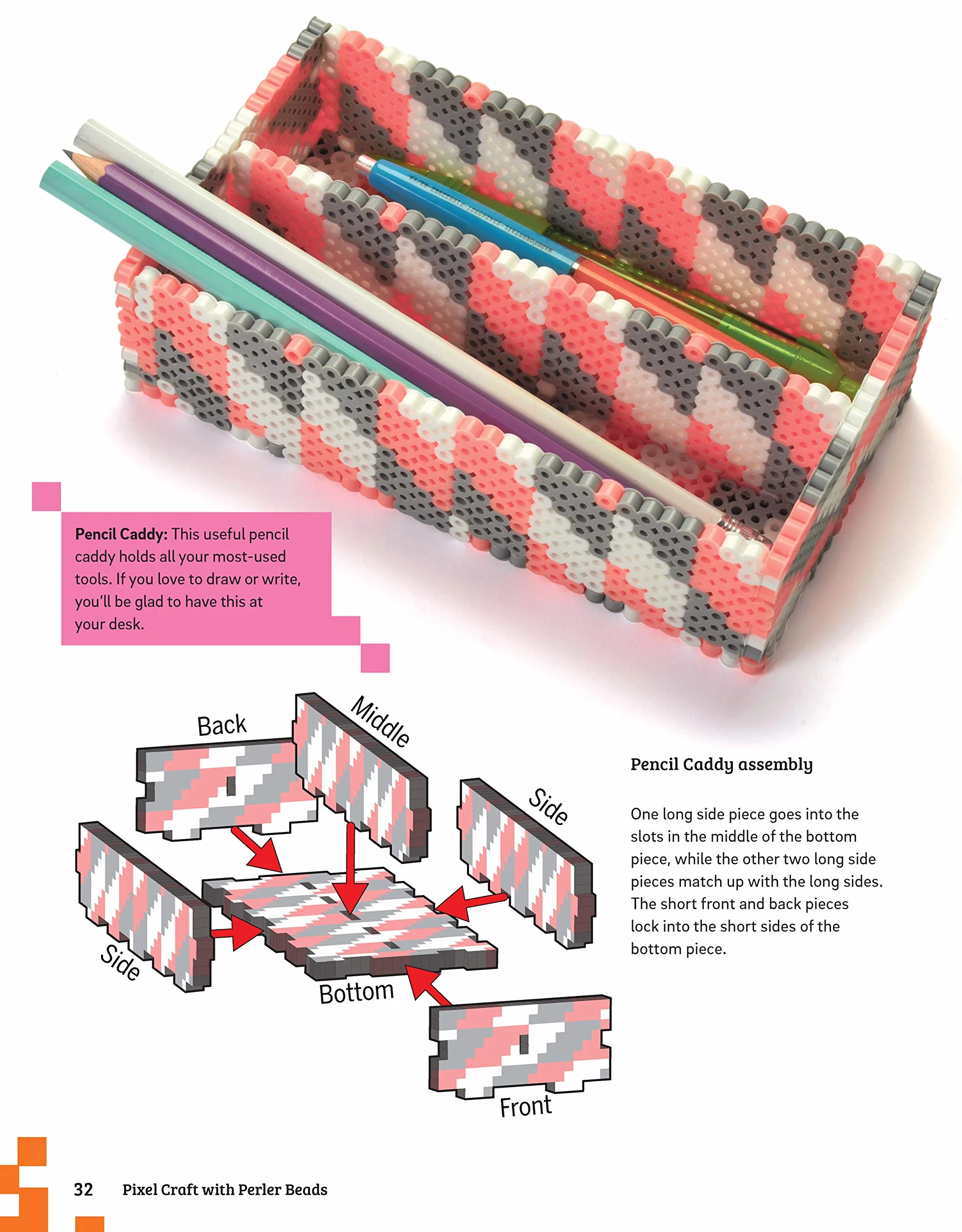 Pixel Craft with Perler Beads: More Than 50 Super Cool Patterns: Patterns for Hama, Perler, Pyssla, Nabbi, and Melty Beads