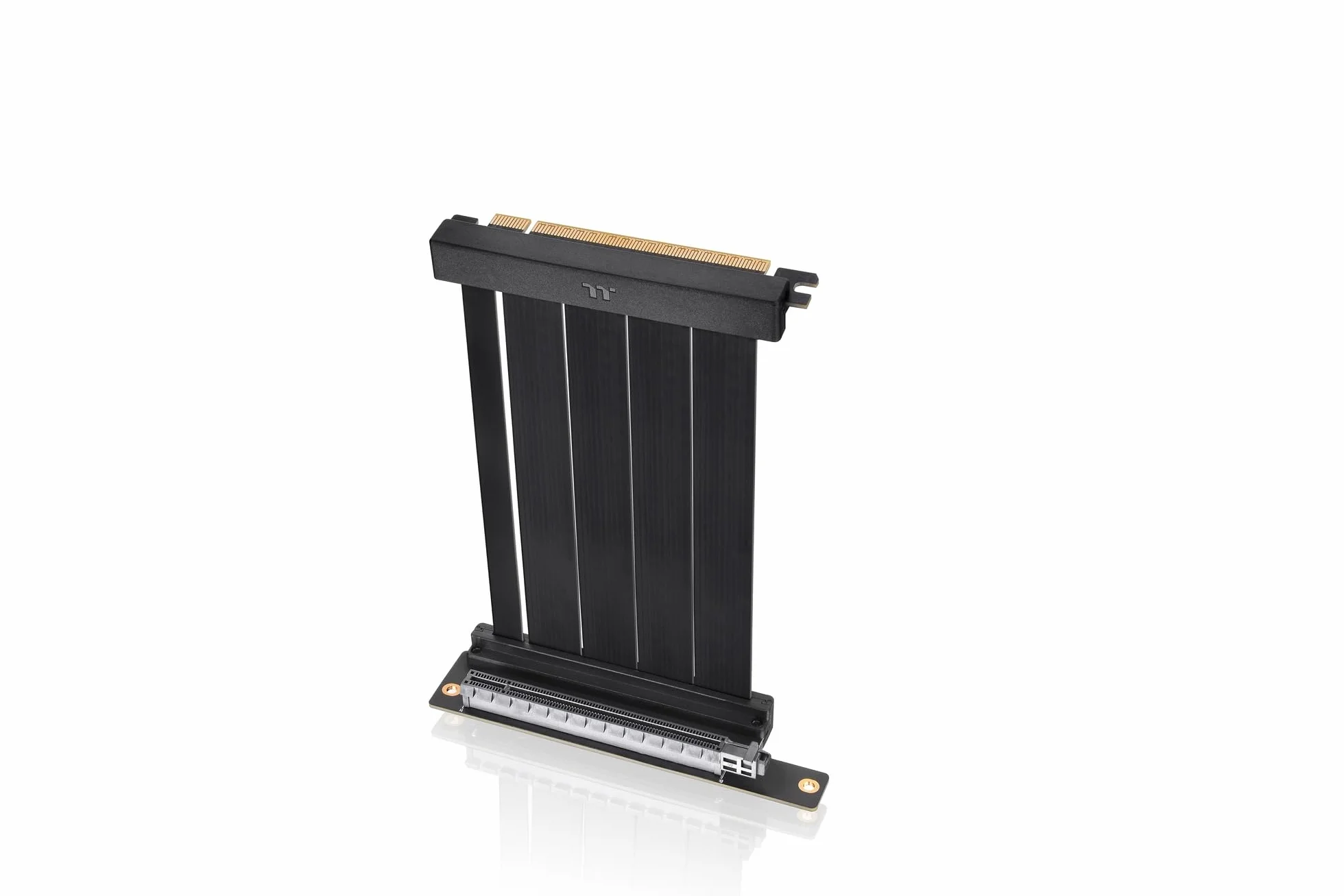 Thermaltake Kabel pionowy PCI-E 4.0 Dual 90 stopni | 130 mm, czarny