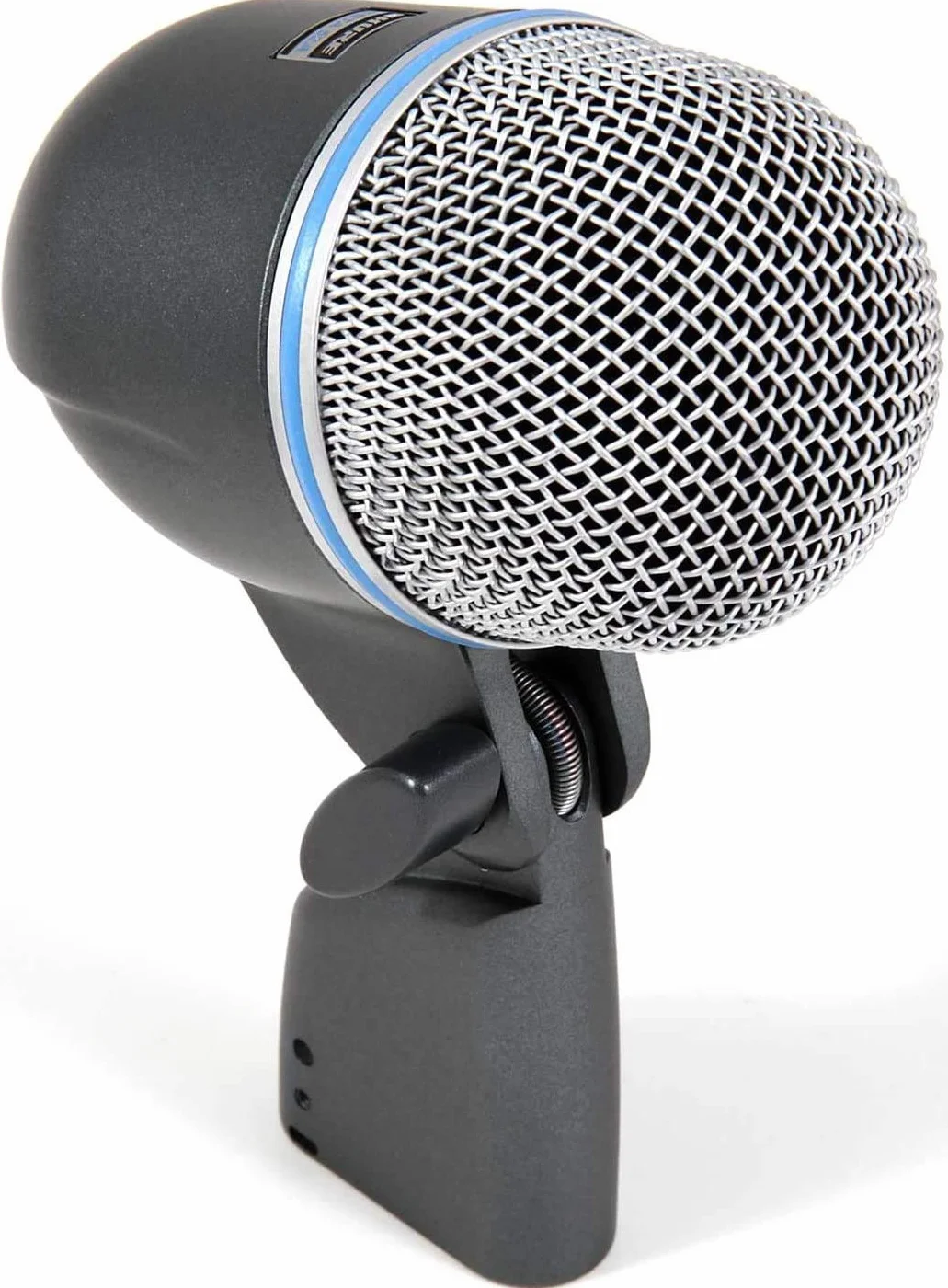Shure BETA 52A Mikrofon - dynamiczny mikrofon kardioidalny z neodymowym elementem o wysokim natężeniu dźwięku, adapterem do statywu z blokadą, kratką z siatki stalowej