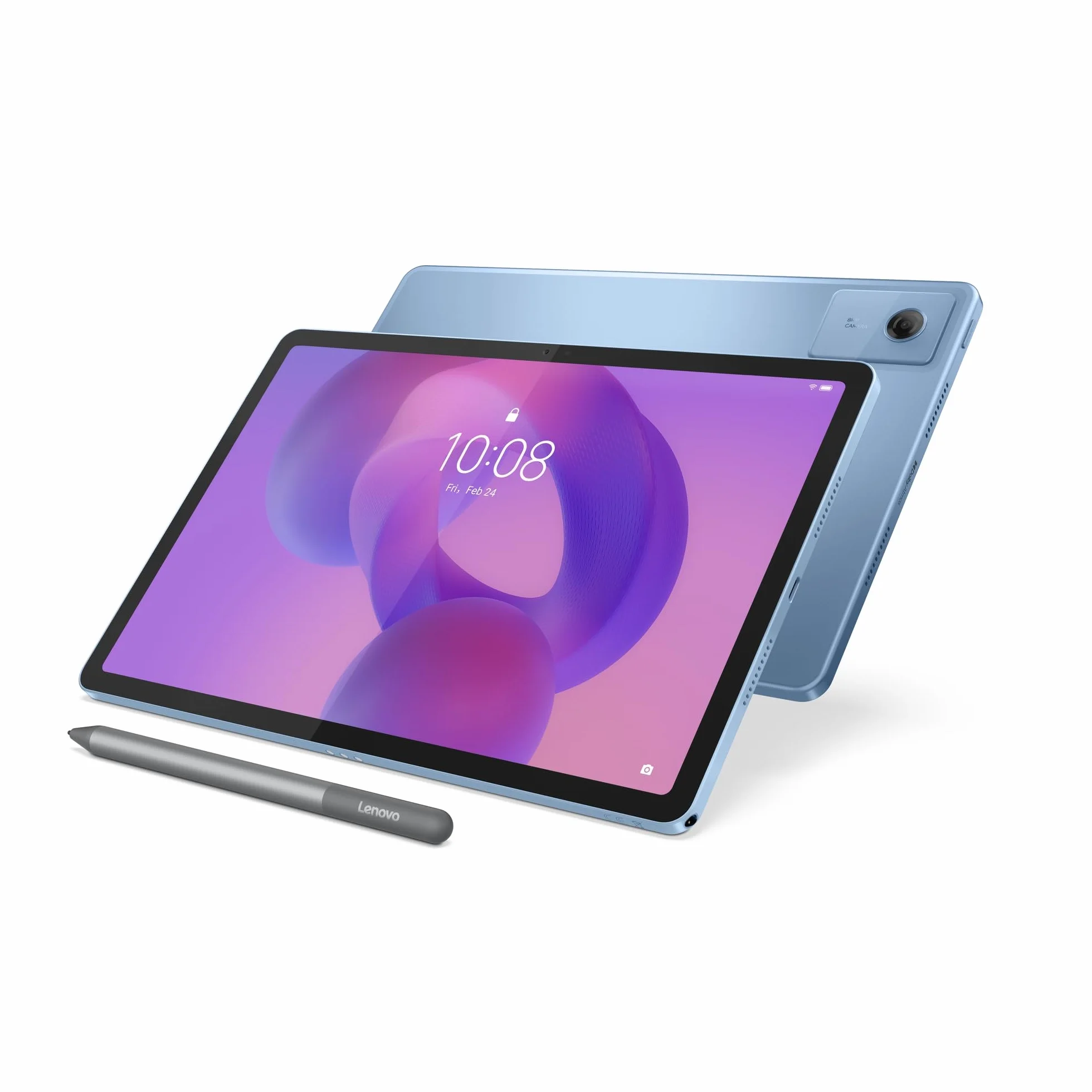 Lenovo Idea Tab, wyświetlacz 11" 2,5K (2560 x 1600) 90 Hz, procesor Mediatek Dimenity 6300, RAM 8 GB, pamięć 256 GB, WiFi 5, tablet z Androidem 15, karta Pen w zestawie - Polar Blue