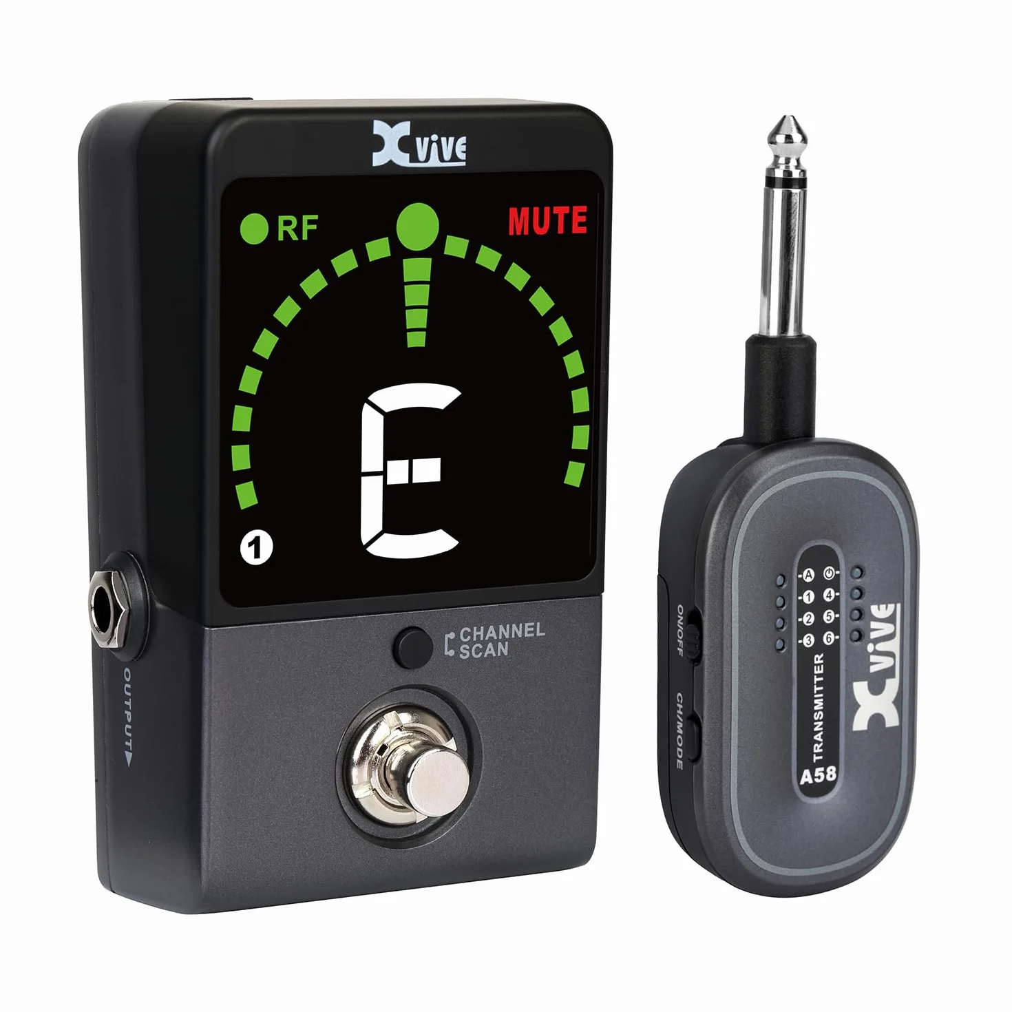 XVIVE P58-5,8 GHZ cyfrowy gitarowy system przewodowy