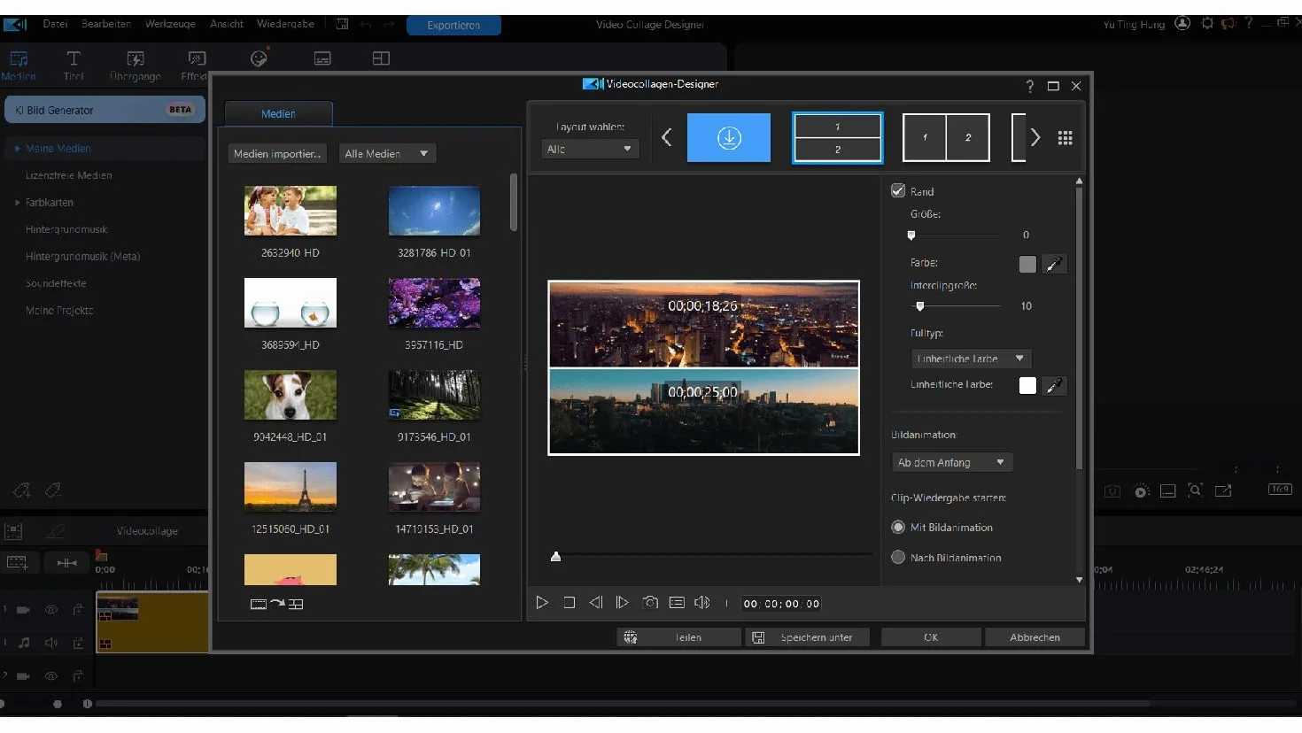 CyberLink PowerDirector 2024 Ultra | Benutzerfreundliches Videobearbeitungsprogramm for PC | Greenscreen und tausenden Effekten, Fotoshow, Heimstudio, Screen Recorder, Windows 10/11 [Box]