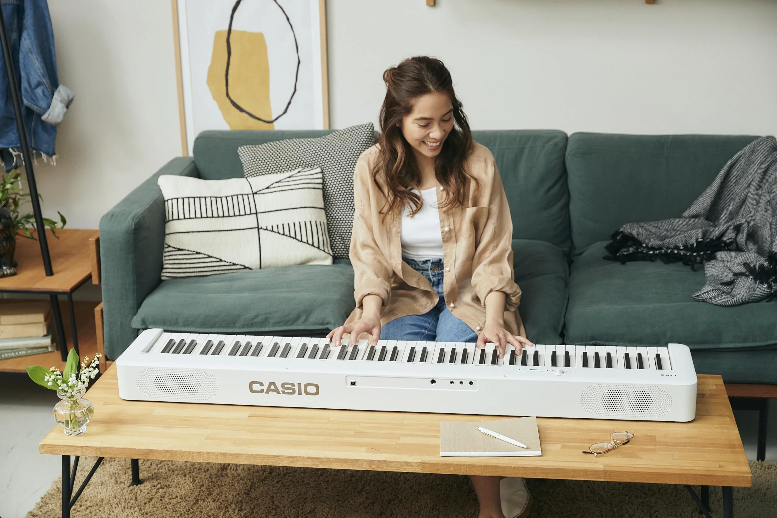 Casio CDP-S110 WE - Pianino sceniczne