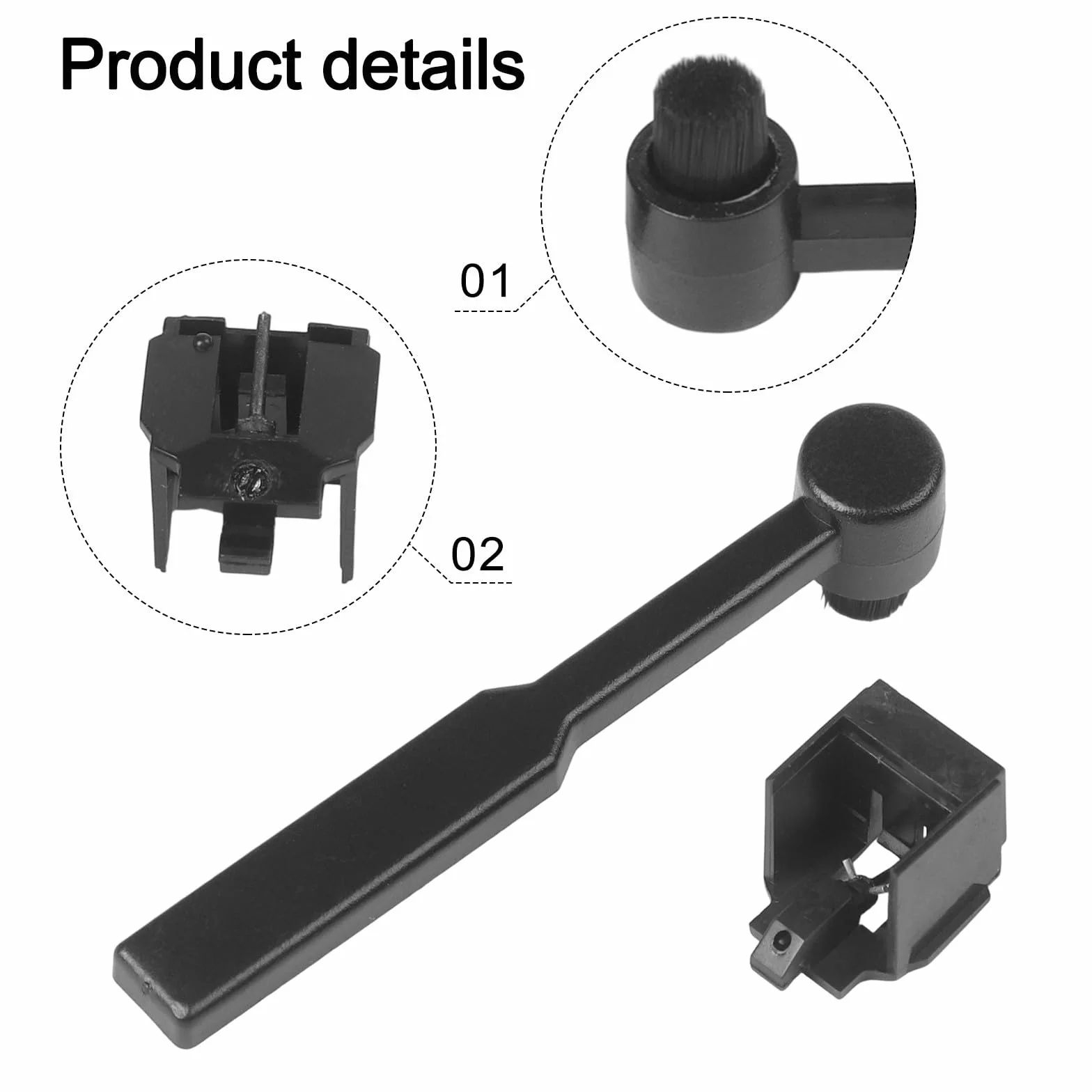 1 szt. igła ATN3600LE zaprojektowana do bezproblemowego użytku z serią AudioTechnica LP60X i innymi (igła + szczotka)