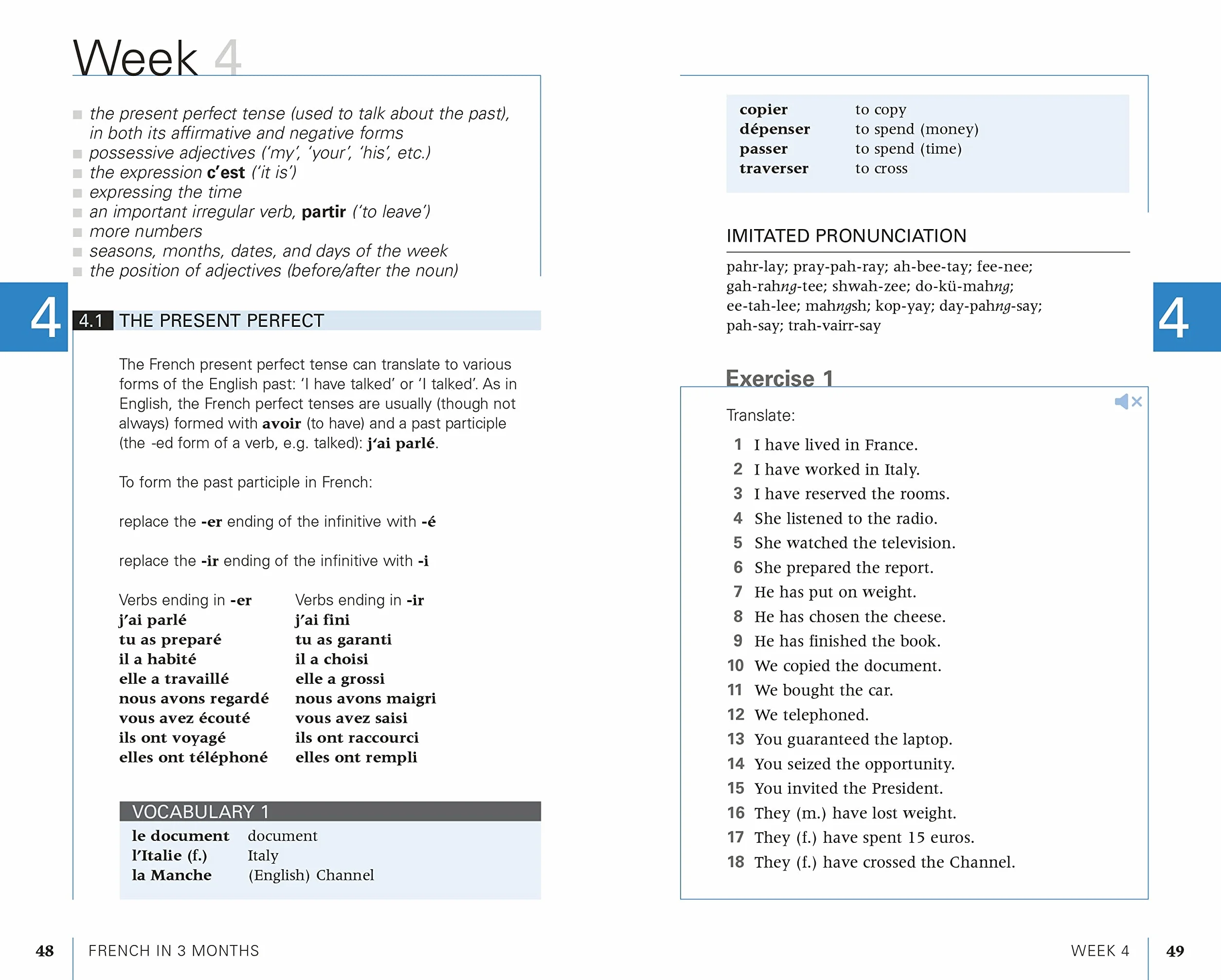 French in 3 Months with Free Audio App: Your Essential Guide to Understanding and Speaking French (Hugo in 3 Months)