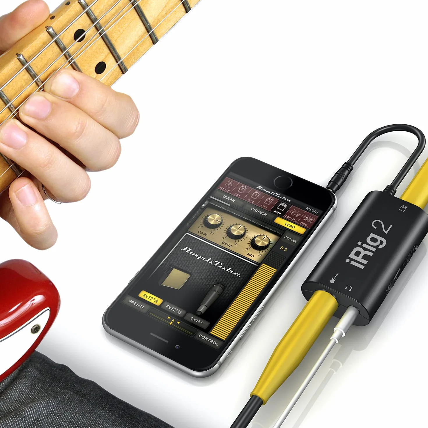 Ik Multimedia Interfejs Gitarowy Analogowy, Czarny, S