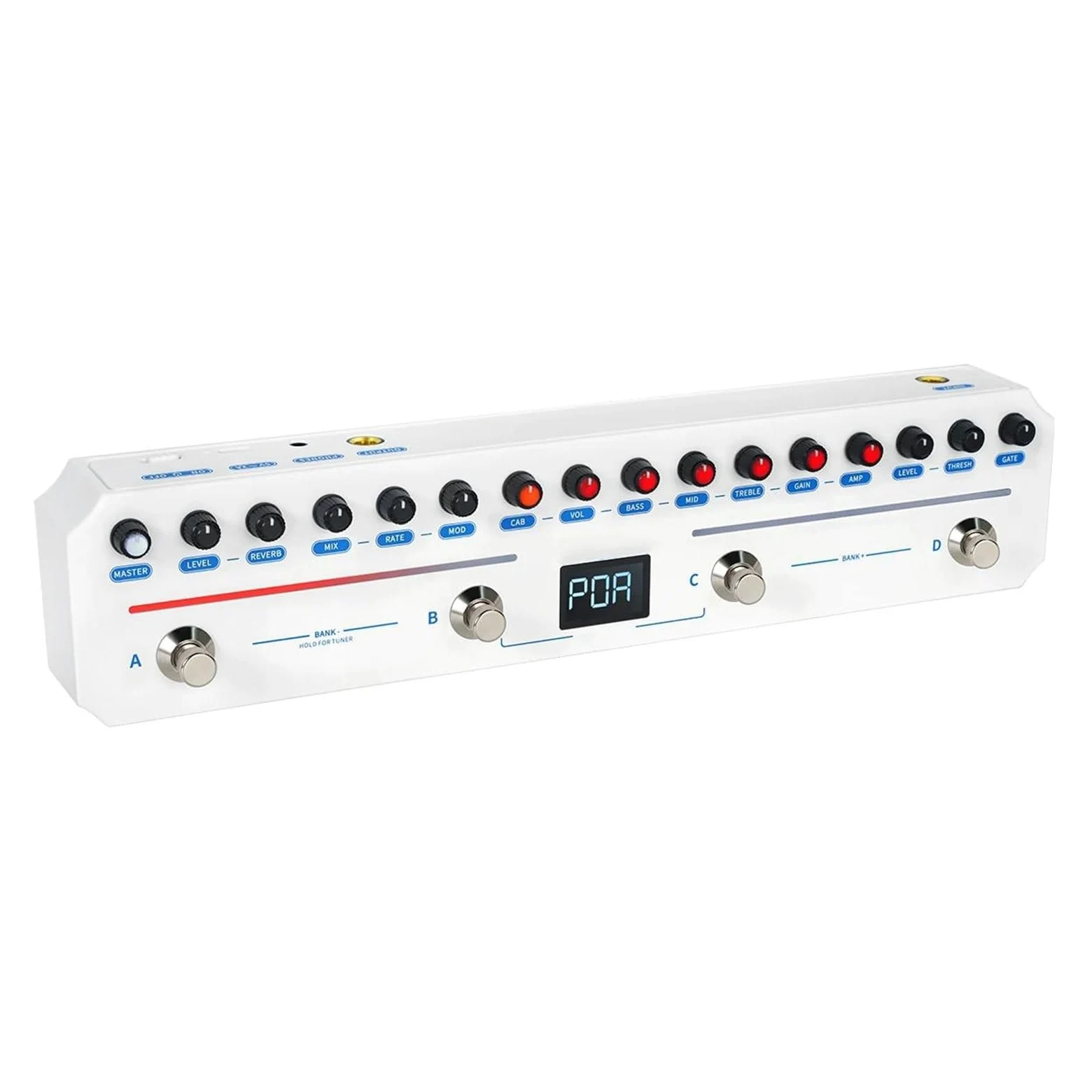 Efekty Do Gitary Elektrycznej Multiefekt Do Gitary I Basu Z 40 Presetami I 10 Symulacjami Wzmacniaczy