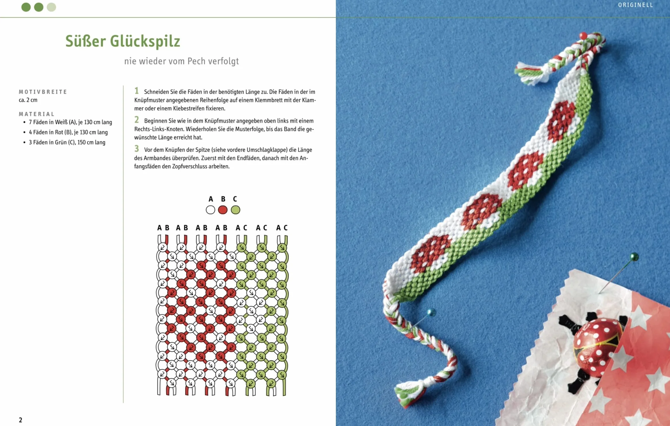 Freundschaftsbänder mit Motiven (kreativ.kompakt.): aus Wolle selbst geknüpft