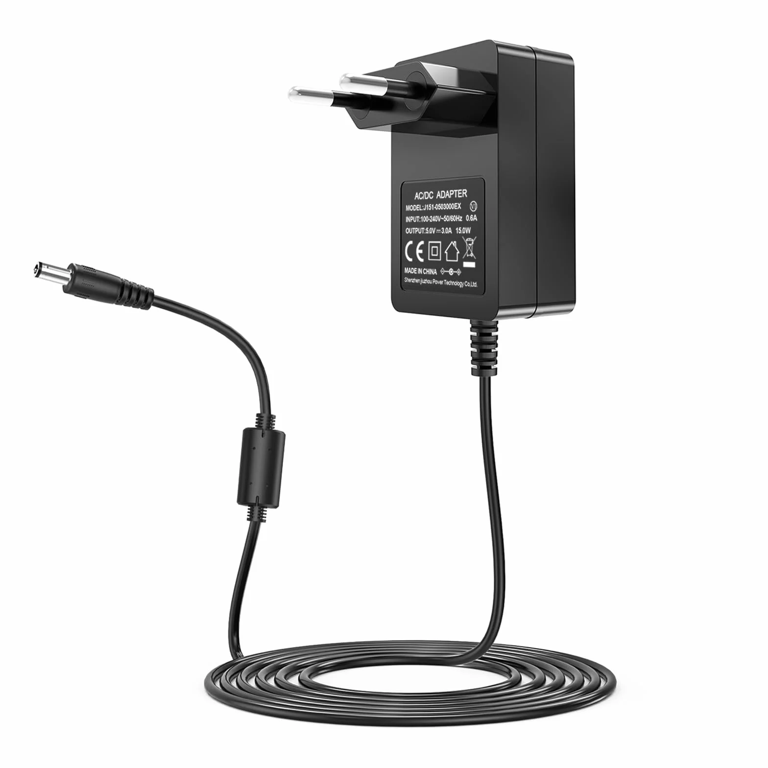 5 V kabel zasilający do gramofonu Crosley, kompatybilny z przenośnym gramofonem Crosley Cruiser Plus CR8005F-GA CR8005F-WO CR8005D-TU CR8005D-BL CR8005D-WS CR8005D-TW