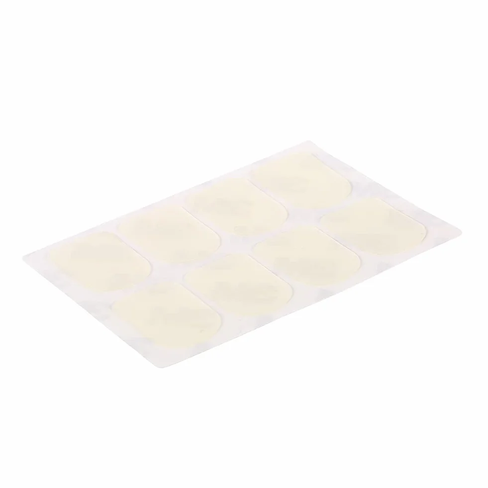 Eujgoov Sax Ustnik Patch Gumowy Mocny Klej do Klarnetu Saksofon Sopranowy Altowy Tenorowy(Biały 0,3 mm mały owalny)
