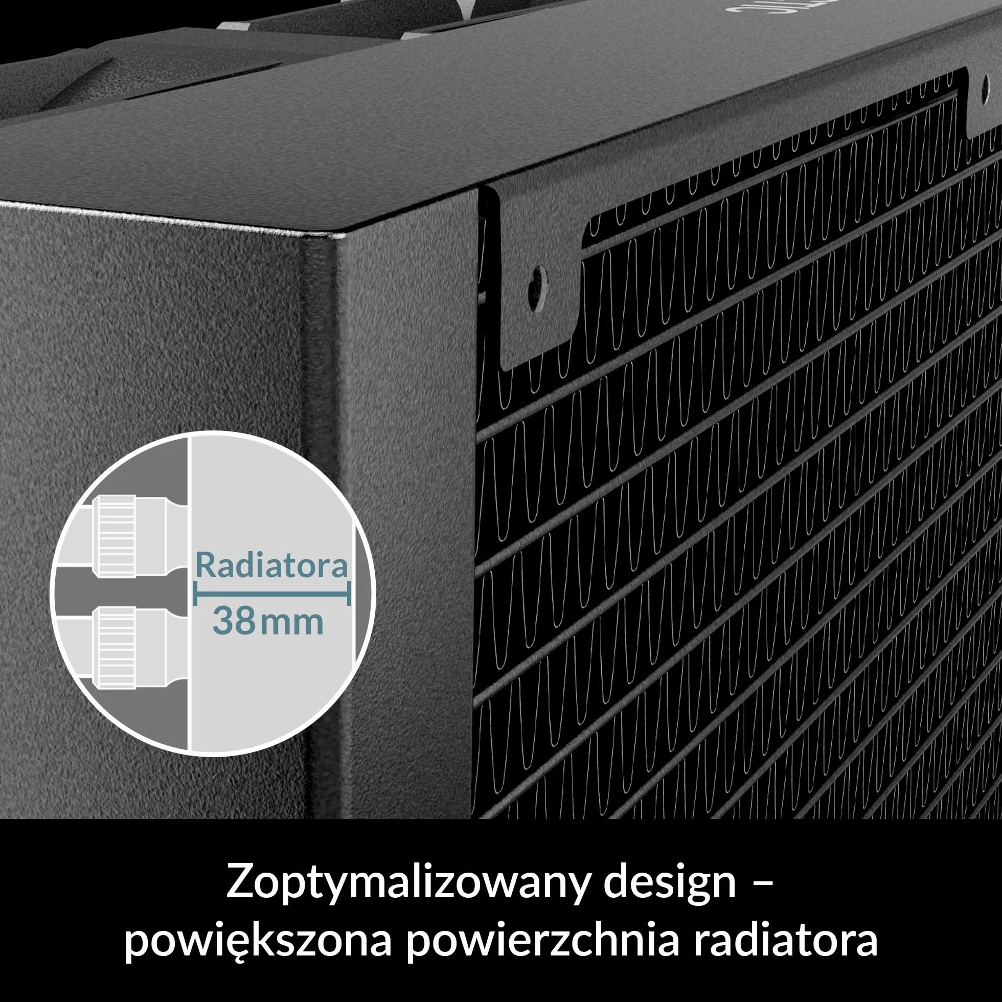 ARCTIC Liquid Freezer III 360 - A-RGB Chłodzenie wodne PC, All-in-One CPU AIO Water Cooler, kompatybilny z Intel i AMD, wydajna pompa sterowana PWM
