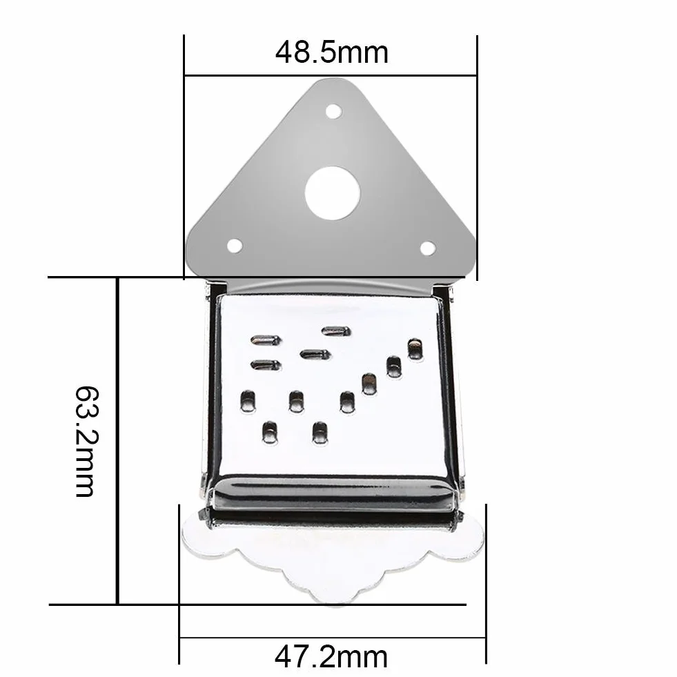 Dilwe Mandolin Tailpiece Bridge, mandolina gitara ogon ze śrubami do 8 strun mandoliny gitara instrument muzyczny część