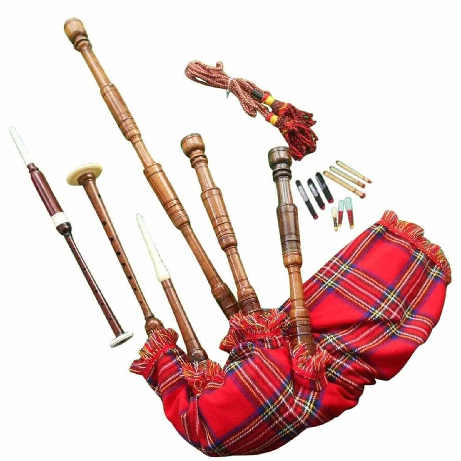TC Scottish Great Highland Dudy Palisander Pełny zestaw/worek dudelkowy / Gaita/dudy