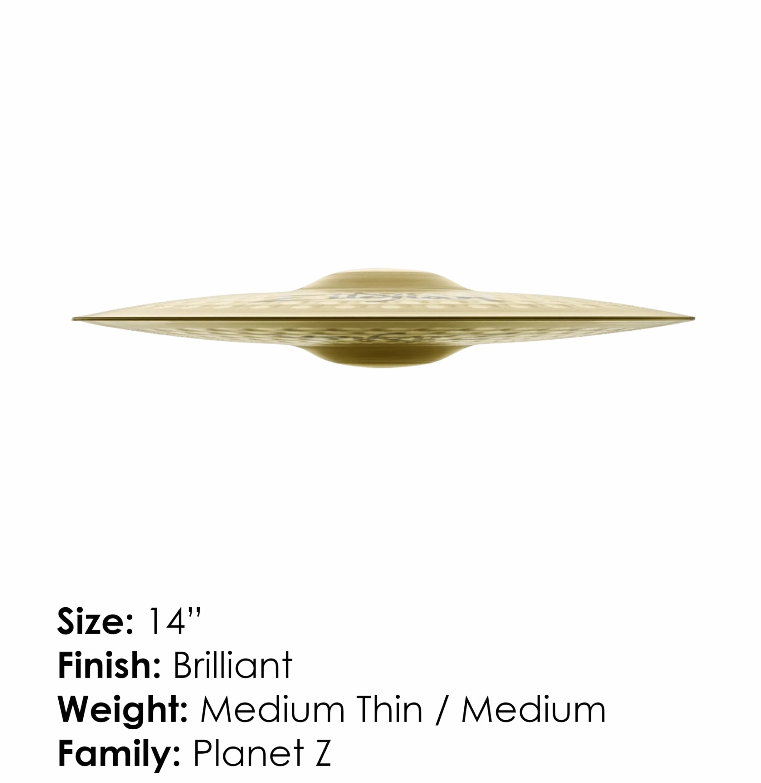 Zildjian Planet Z HiHat 14" Version 2020 - HiHat