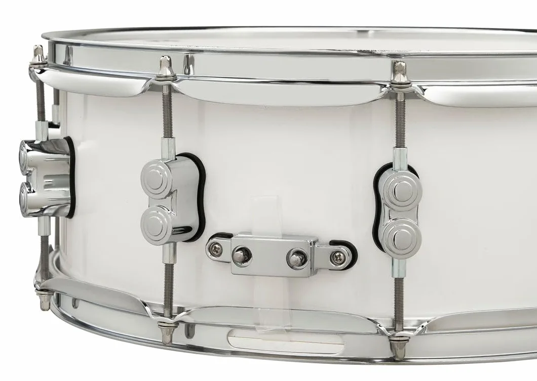 Pacific Drums Concept Werbel Klo, 14" x 5.5", Pearlescent White Lacquer