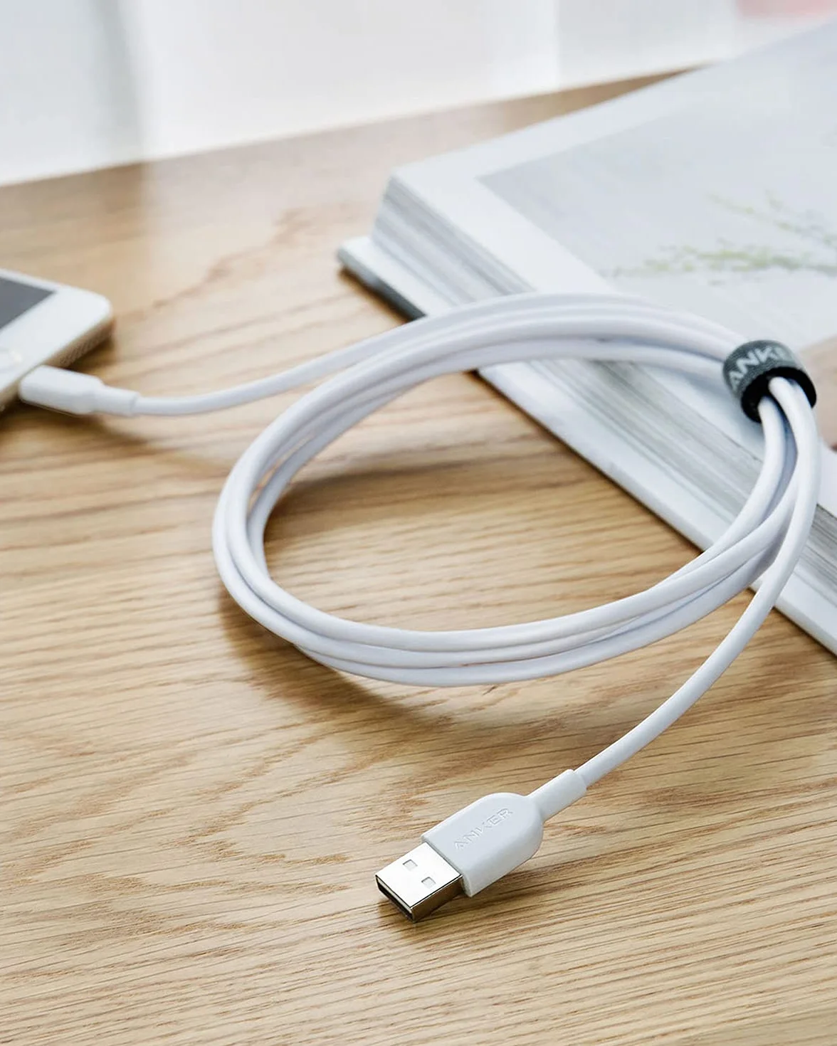 Anker Kabel do ładowania iPhone'a, PowerLine II kabel Lightning (1,8 m), prawdopodobnie najtrwalszy kabel na świecie, certyfikat MFi dla nowych Airpods, iPhone 14/13/12/11/X/XR/XS/XS Max