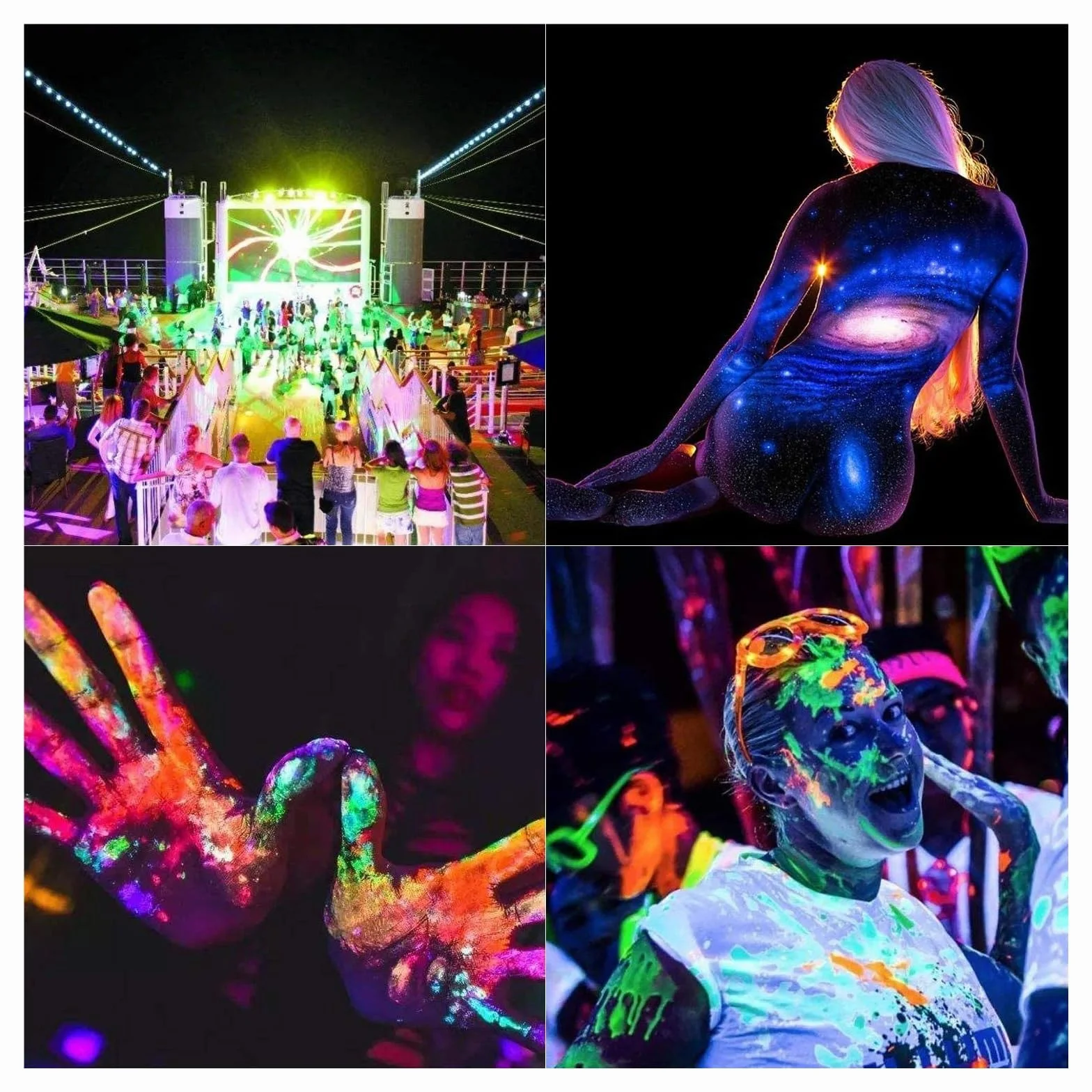 śWiatłO Imprezowe, UV czarne światło 50W IP65 wodoodporna scena Blacklight na Glow Party Dance DJ Disco Bar farba do ciała plakat fluorescencyjny fioletowa lampa Domowe OśWietlenie Dyskotekowe