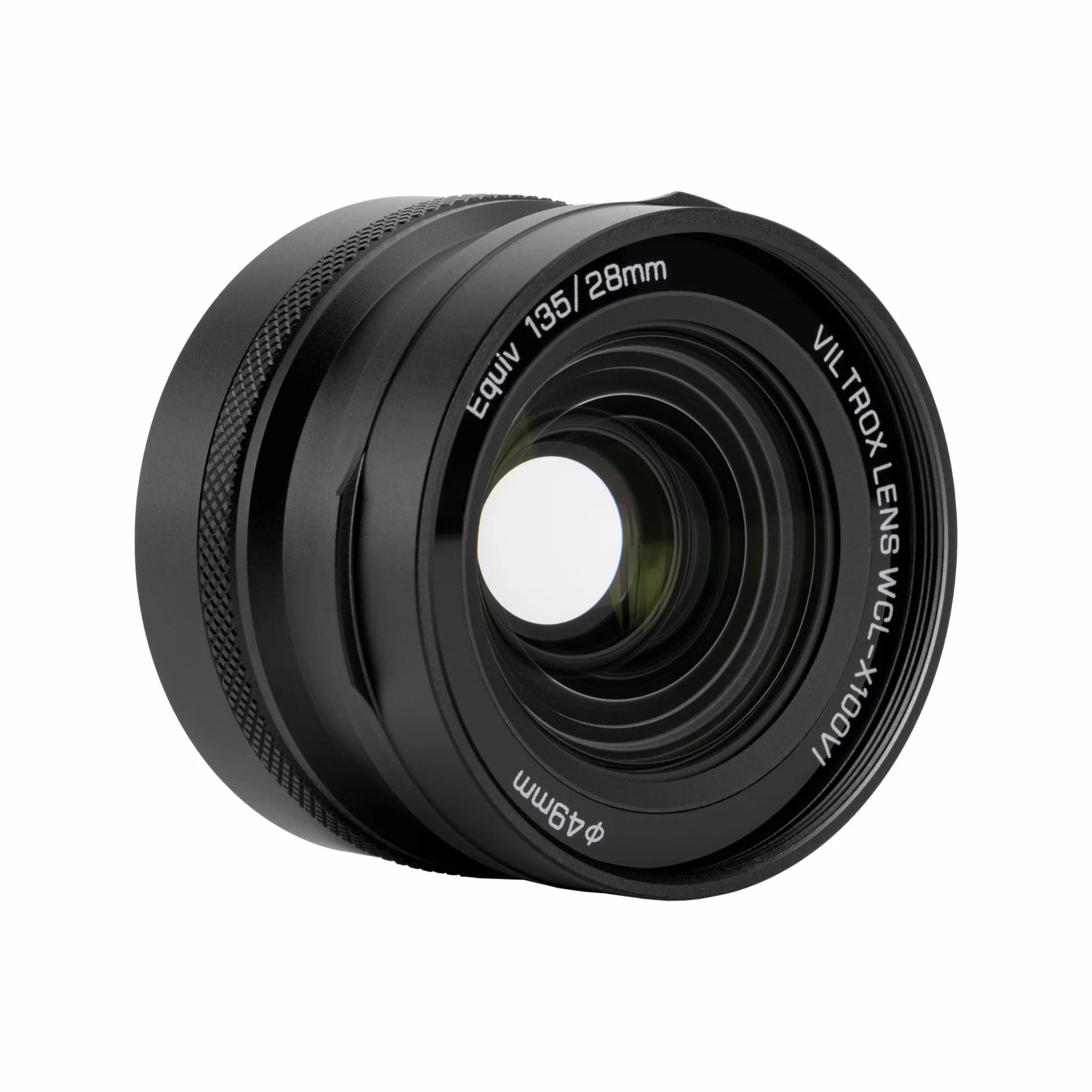 VILTROX WCL-X100VI obiektyw szerokokątny do aparatu Fujifilm serii X100 0,8 x szeroki kąt (czarny)